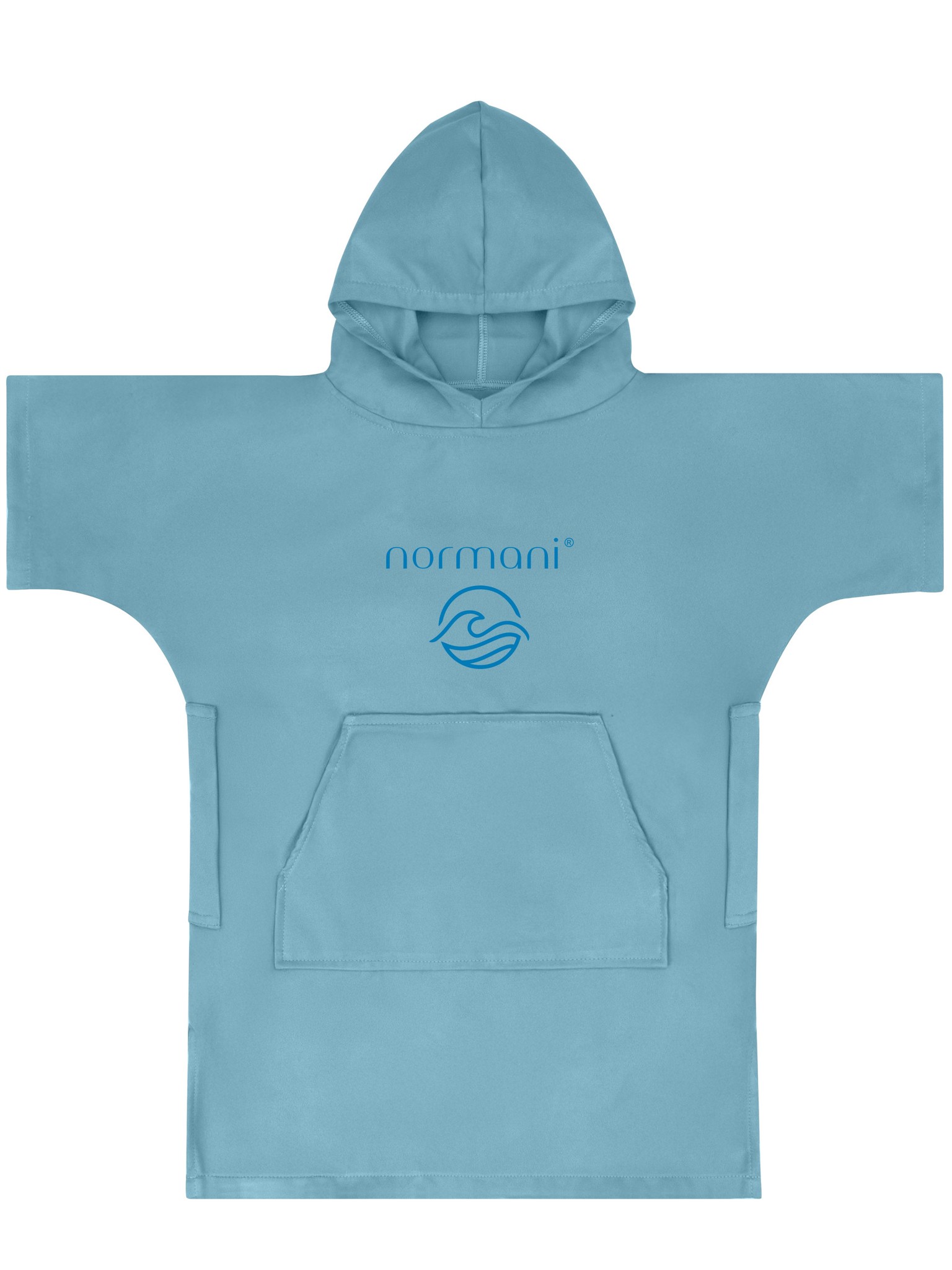 Bild von Kinder Mikrofaser Badeponcho „Luquillo“ Blau
