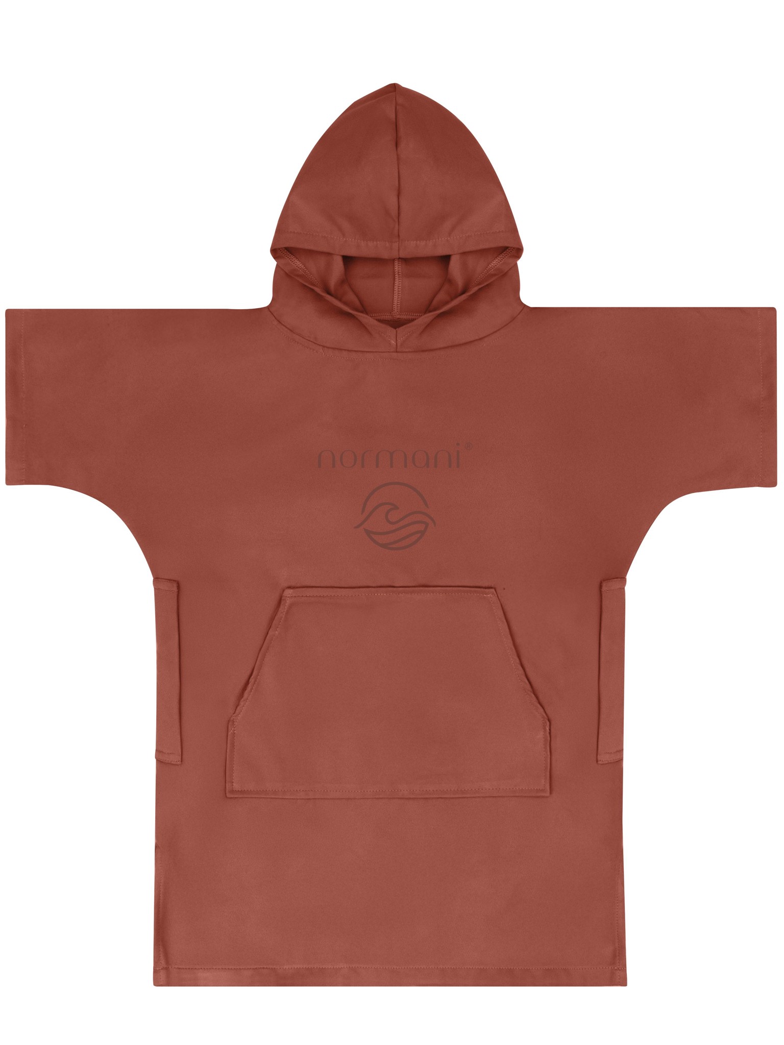 Bild von Kinder Mikrofaser Badeponcho „Luquillo“ Rot