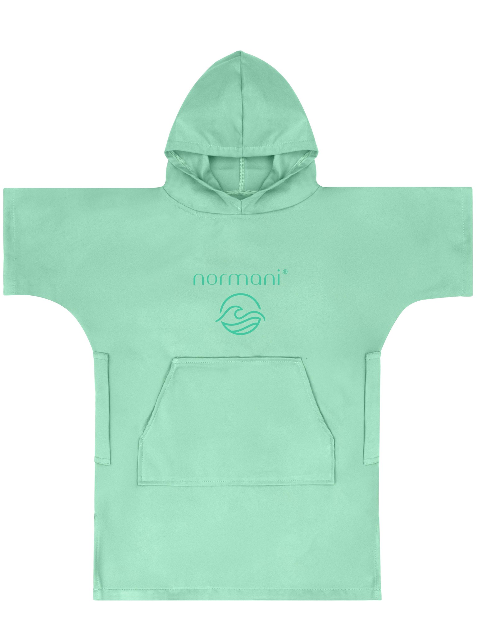 Bild von Kinder Mikrofaser Badeponcho „Luquillo“ Minze