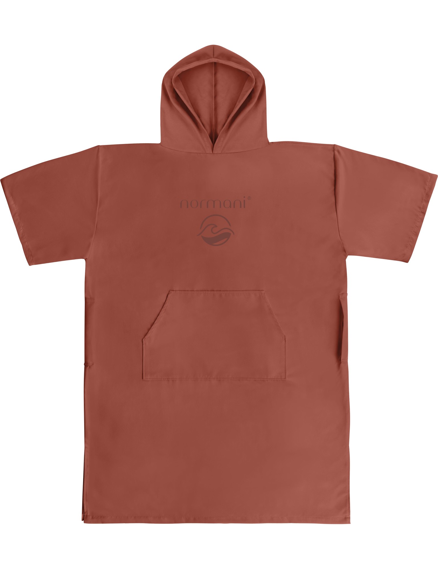 Bild von Mikrofaser Badeponcho „Siargao“ Rot