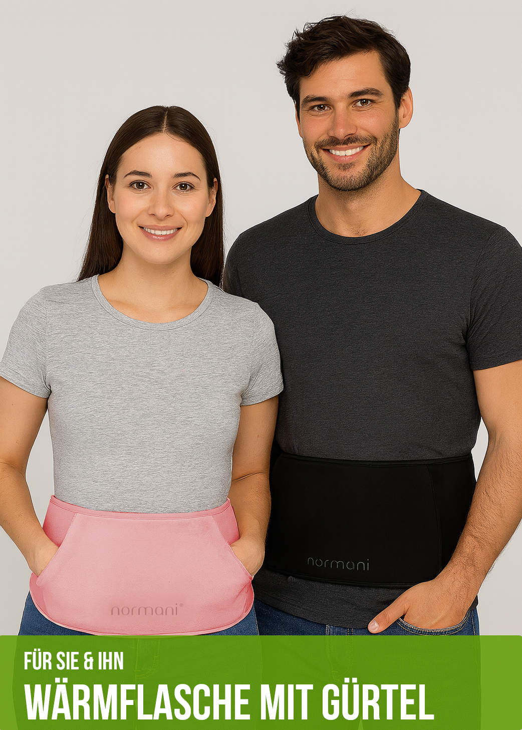 Praktische Gürtel-Wärmflasche