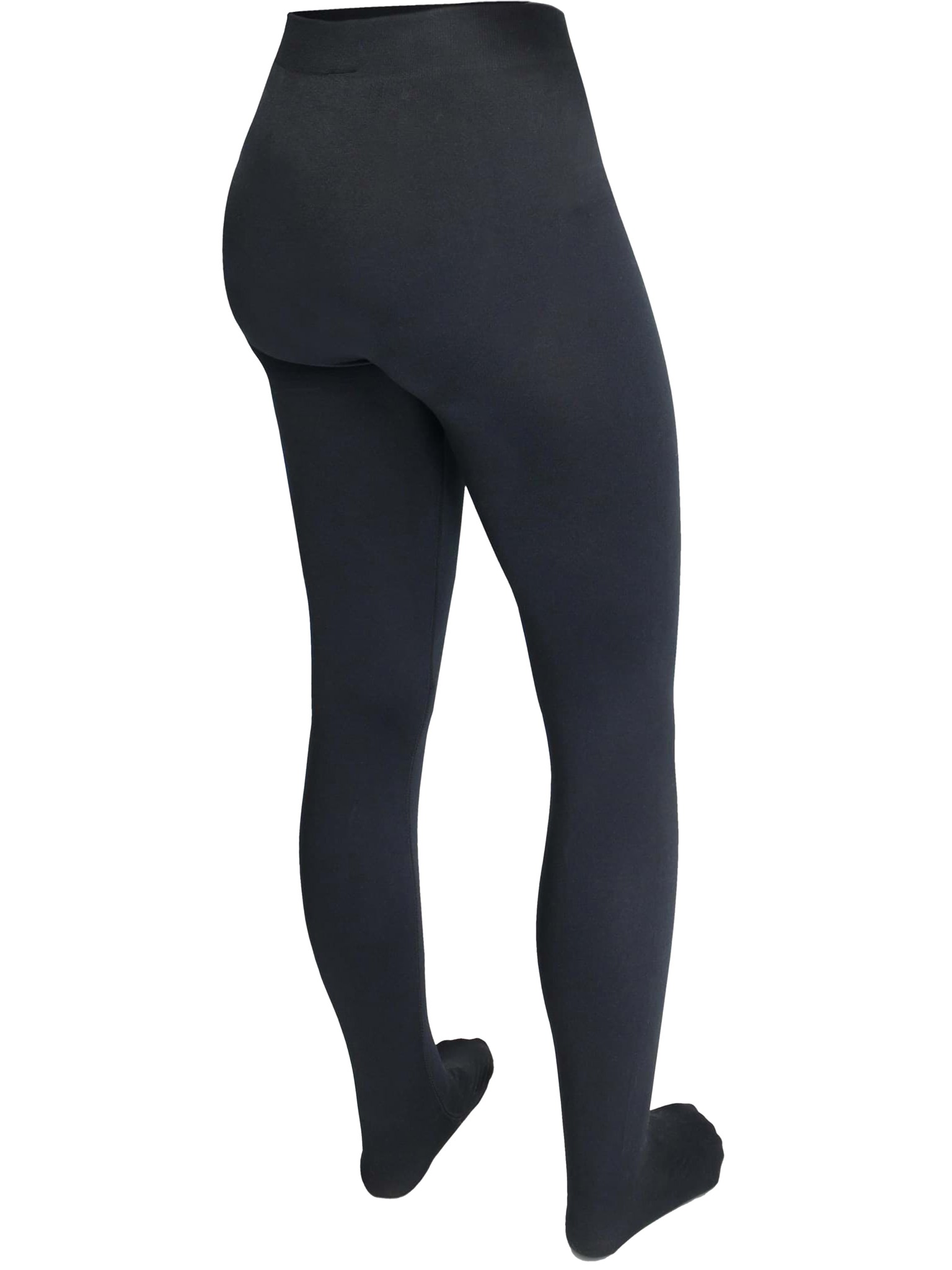 Bild von 3 Stück Seamless Push-Up Thermostrumpfhose mit weichem Innenfleece Schwarz