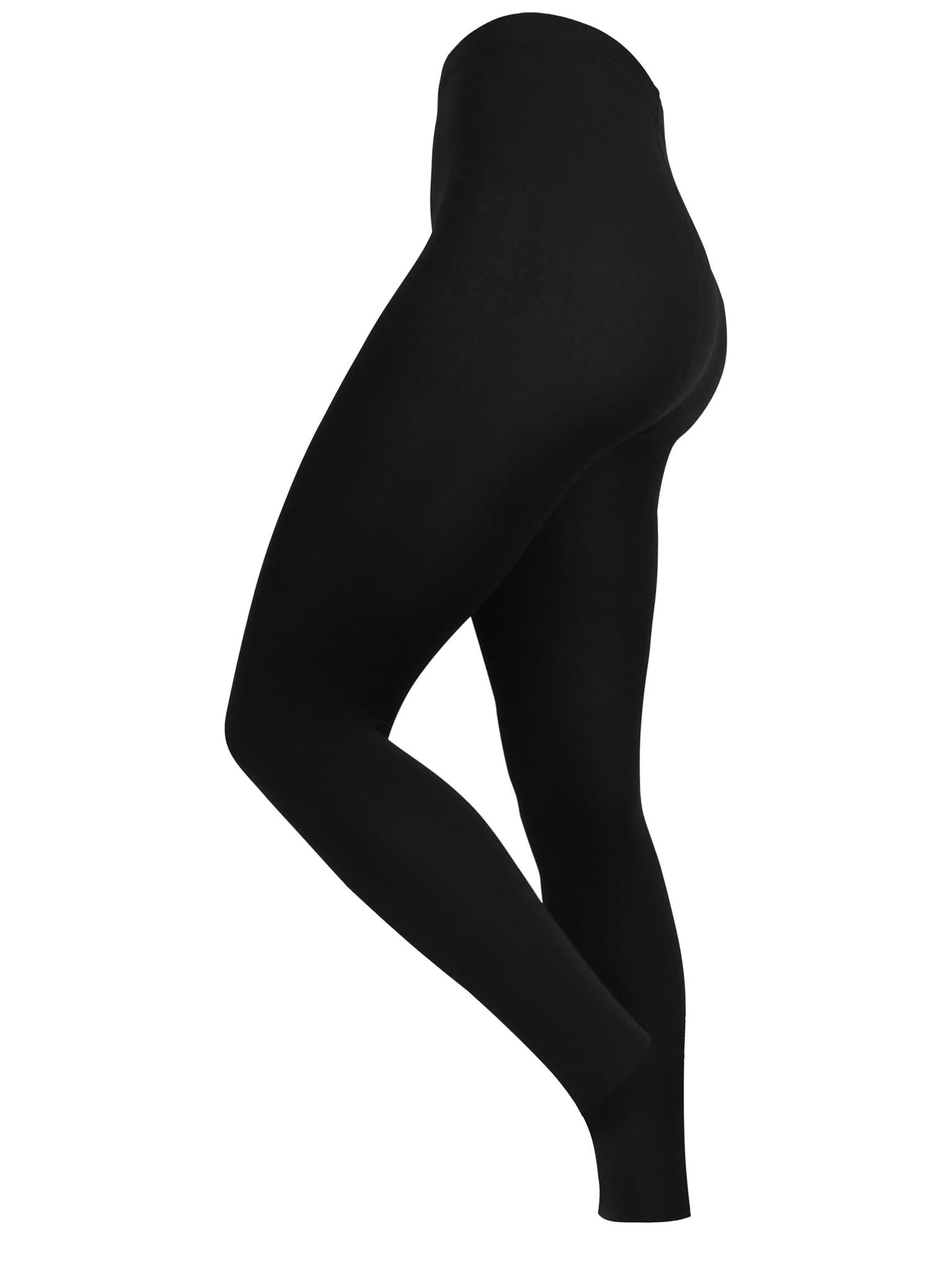 Bild von 3 Stück Thermoleggings Double Seam mit weichem Innenfleece Schwarz