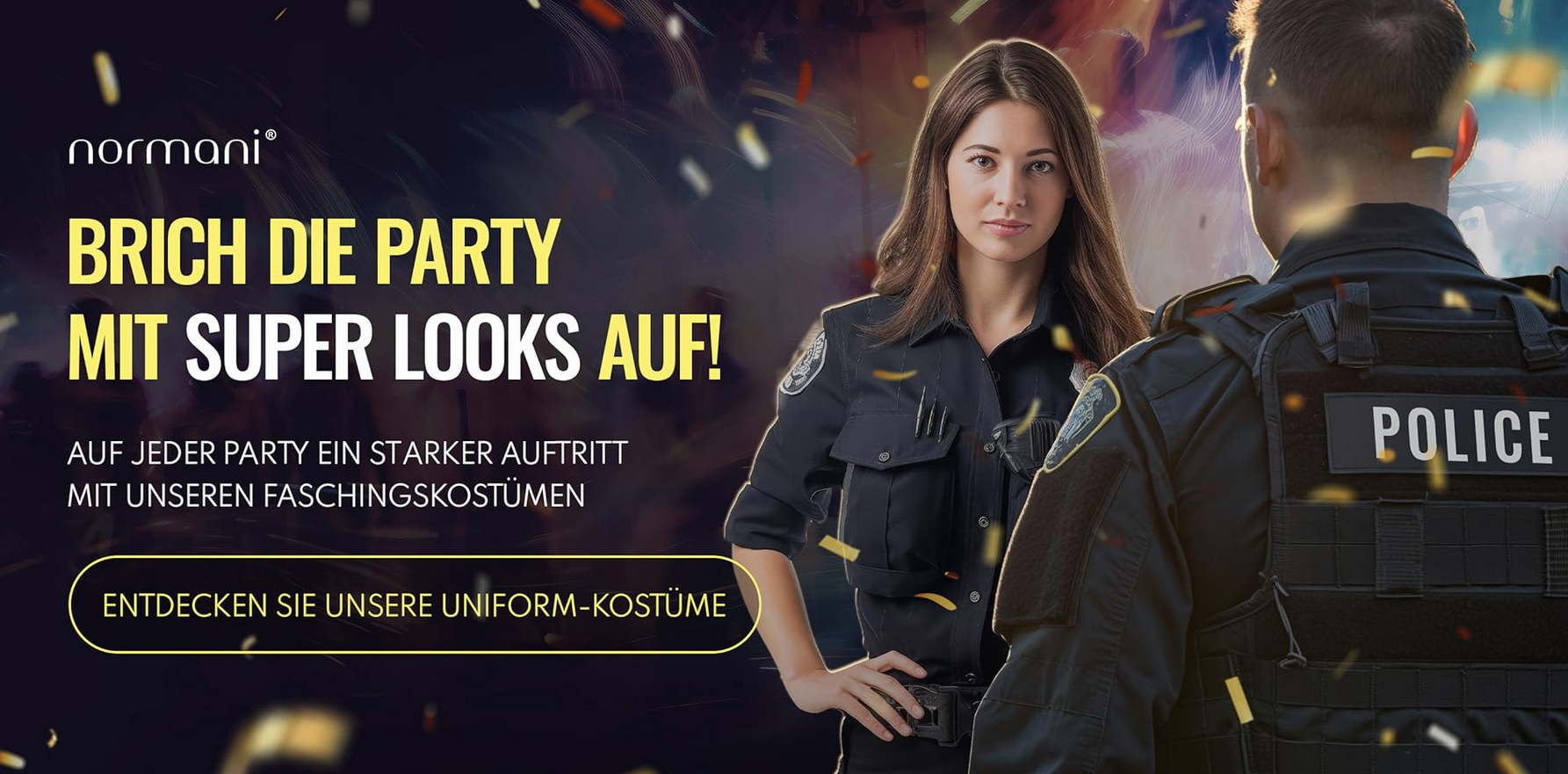 Professionelle Faschingskostüme von normani.de