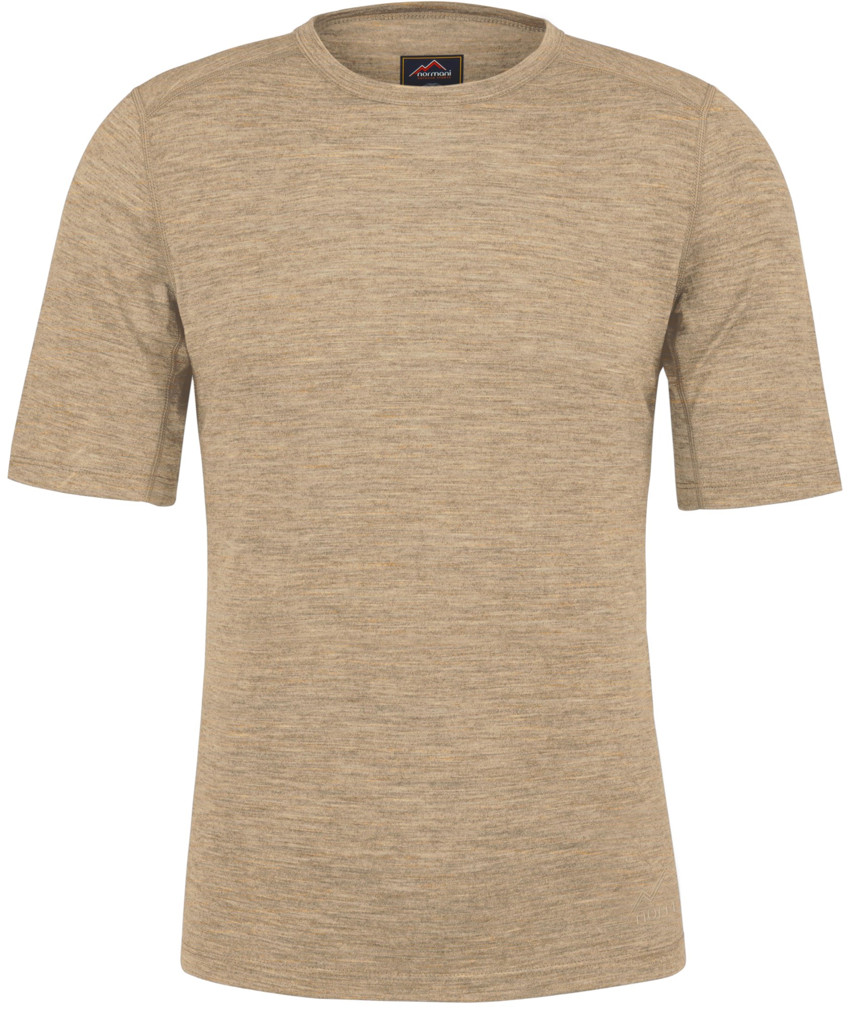 Bild von Herren Merino T-Shirt „Darwin“ Beige