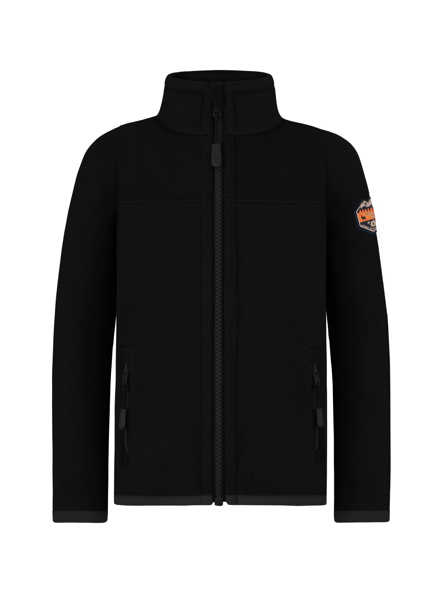 Bild von Kinder Fleecejacke „Venetie“ Schwarz