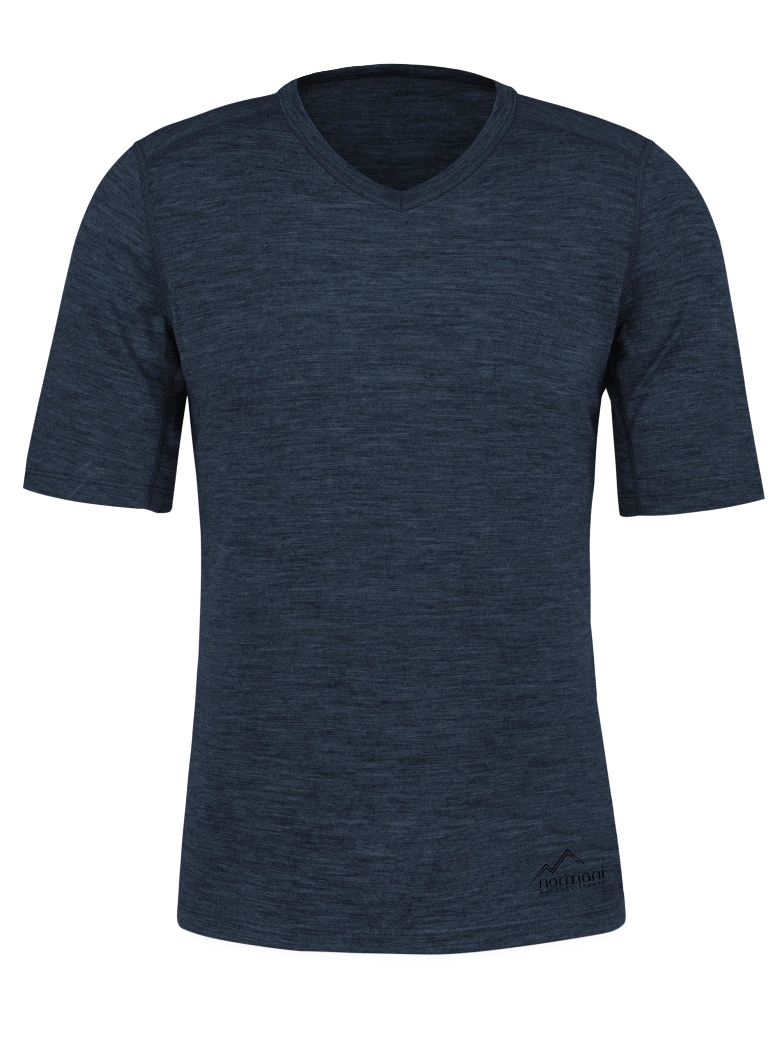 Bild von Herren Merino T-Shirt „Delamere" Navy