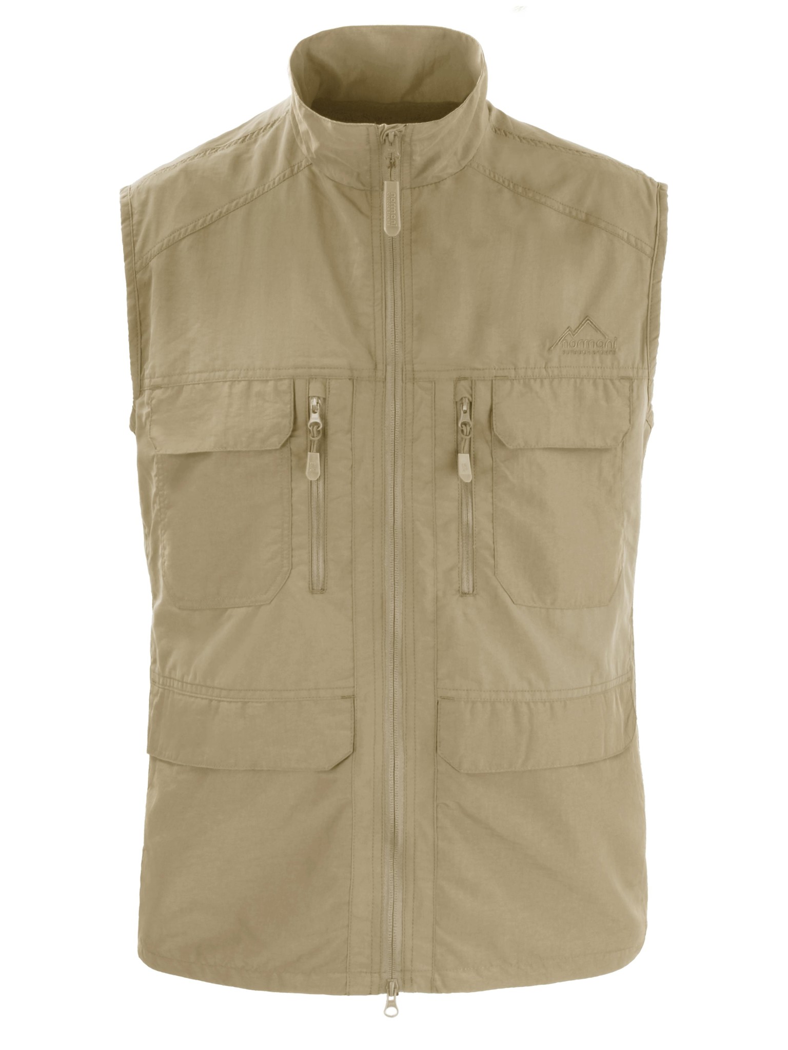 Bild von Herren Outdoor Weste „Deer“ Khaki