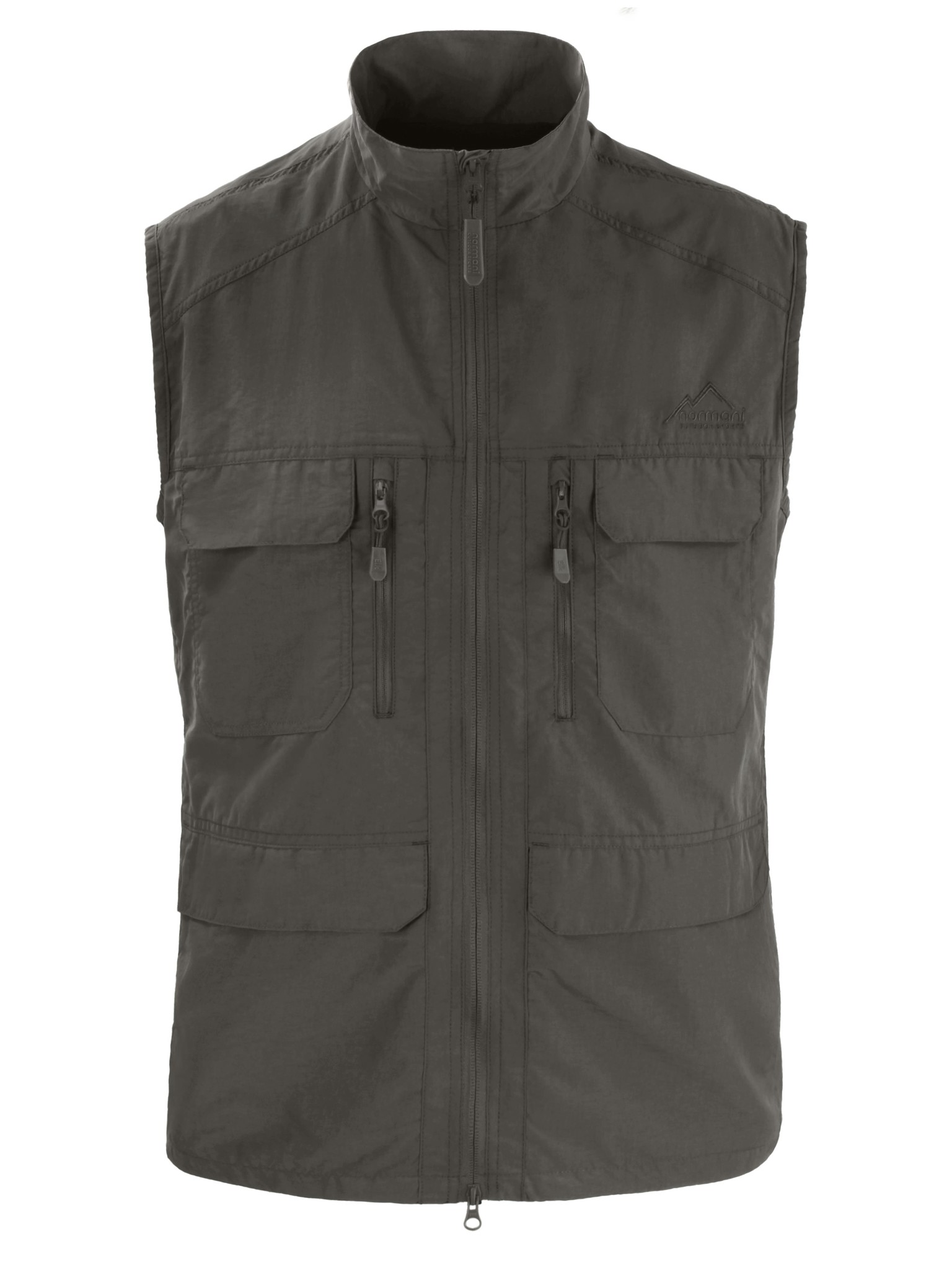 Bild von Herren Outdoor Weste „Deer“ Anthrazit