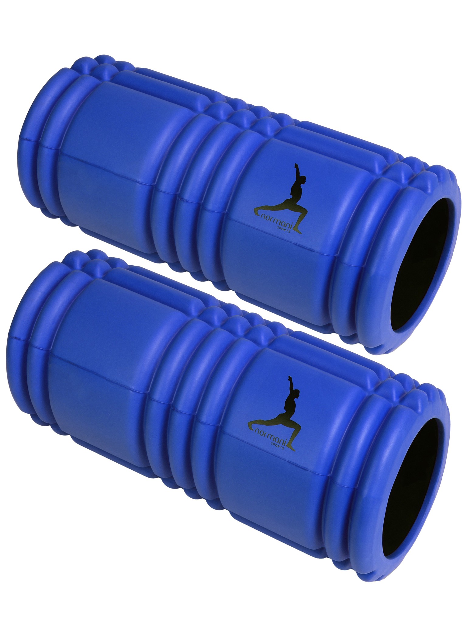 Bild von 2 x Faszienrolle - Sportrolle Massageroller Blau