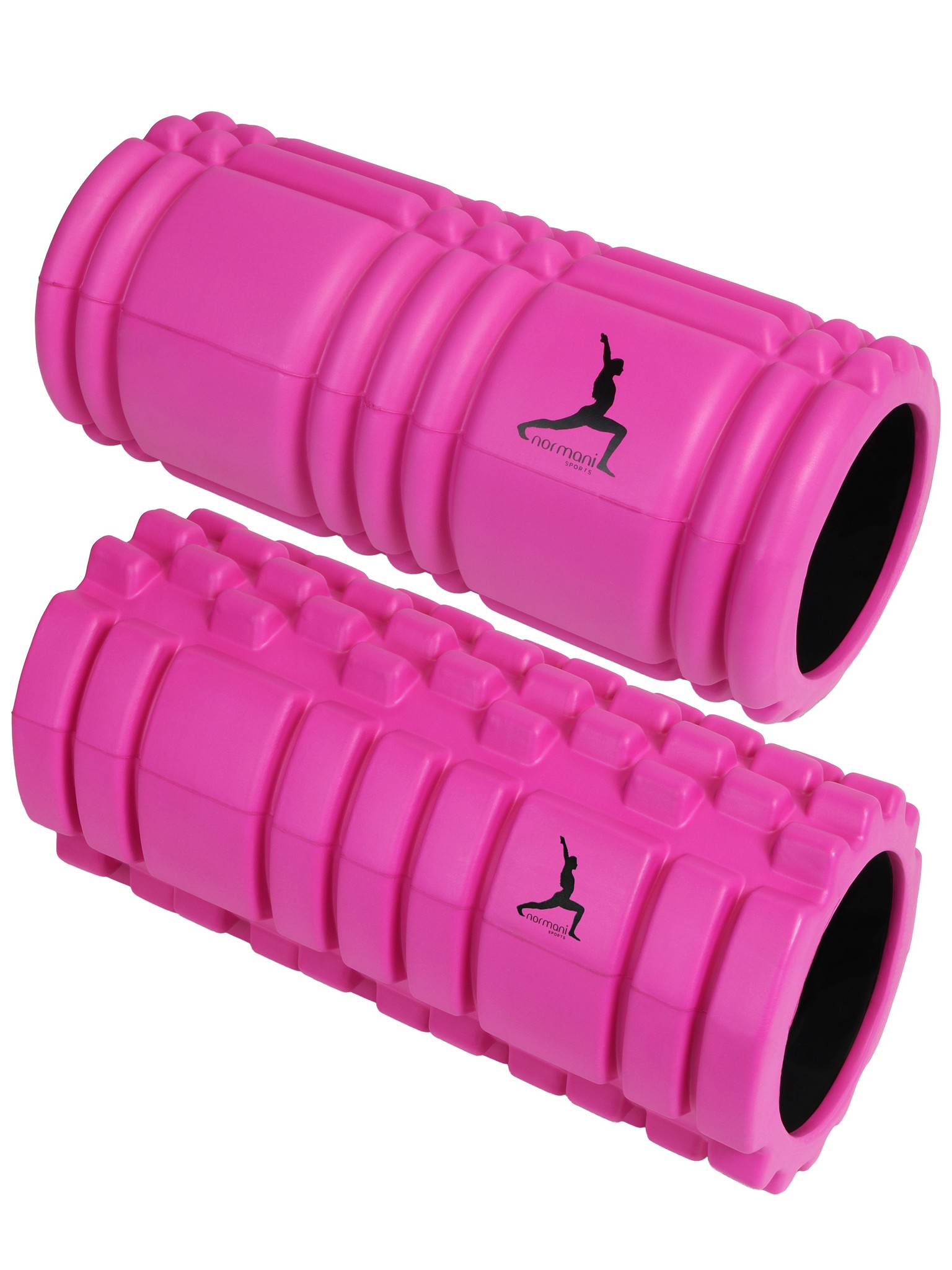 Bild von 2 x Faszienrolle - Sportrolle Massageroller Pink