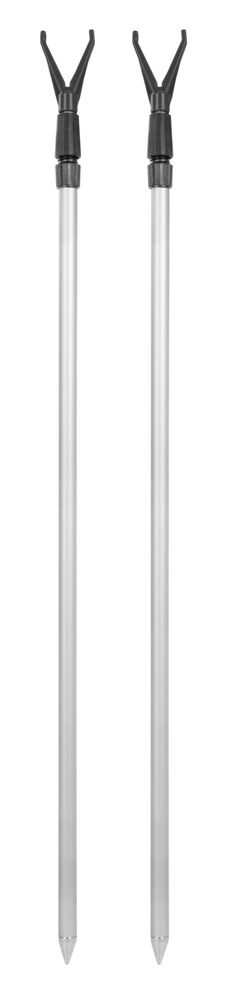 Imagem de 2er Pack suporte de vara telescópico "Holdo" 75-135 cm preto