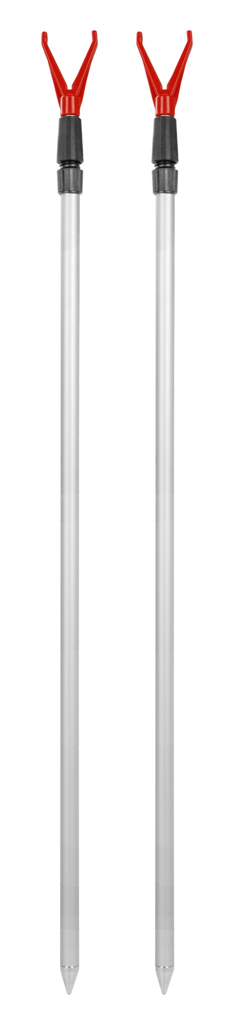 Imagem de 2er Pack suporte de vara telescópico "Holdo" 75-135 cm vermelho