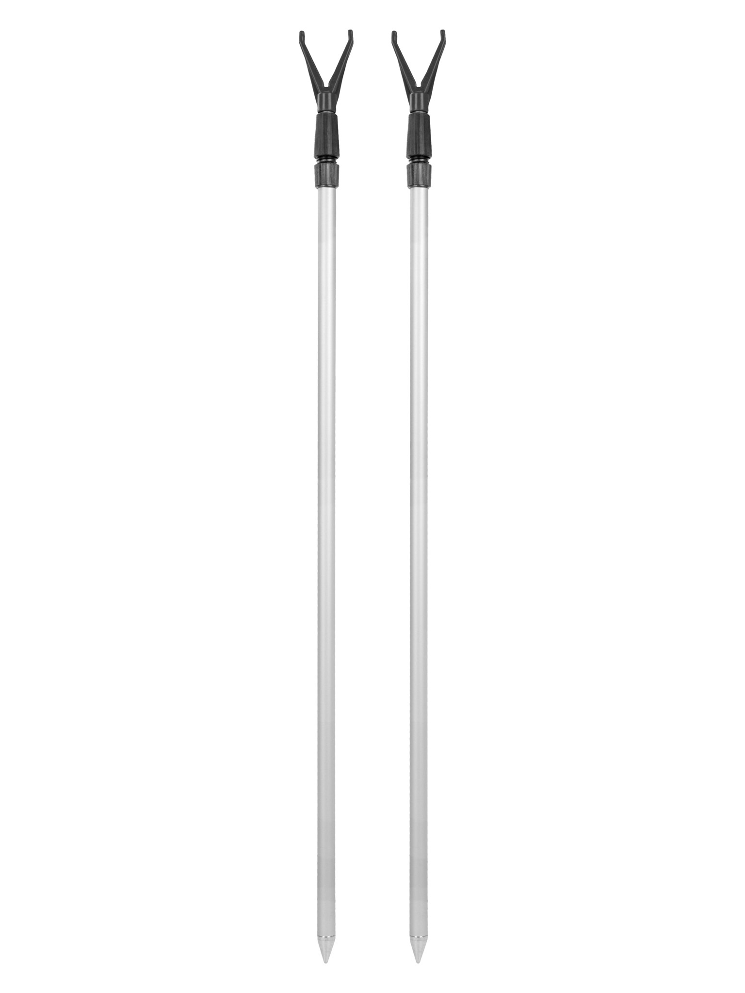 Bild von 2er Pack Teleskop-Rutenhalter „Holdo" 75-135 cm Schwarz