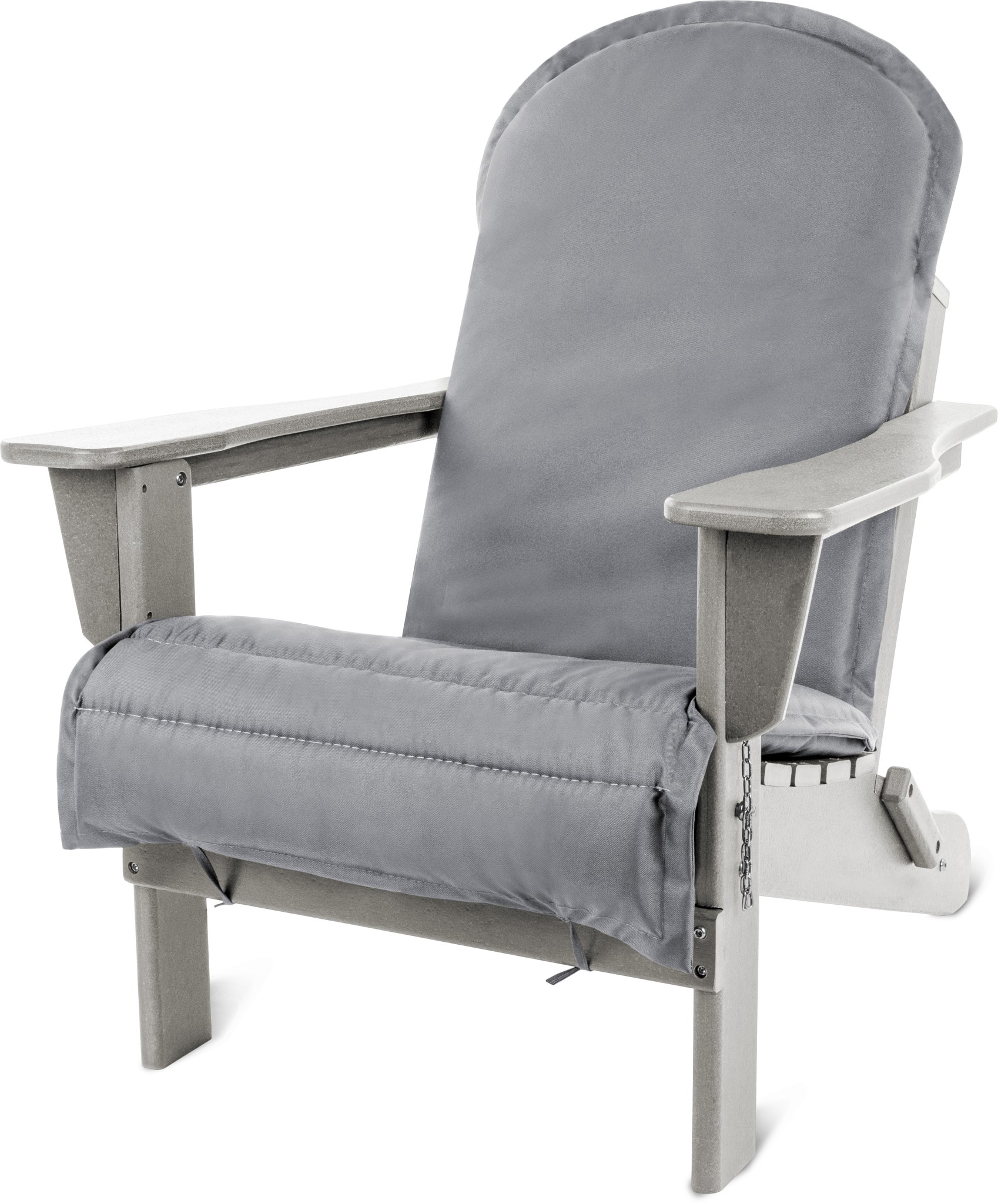 Bild von Gartenstuhl Adirondack mit Auflage Weiß
