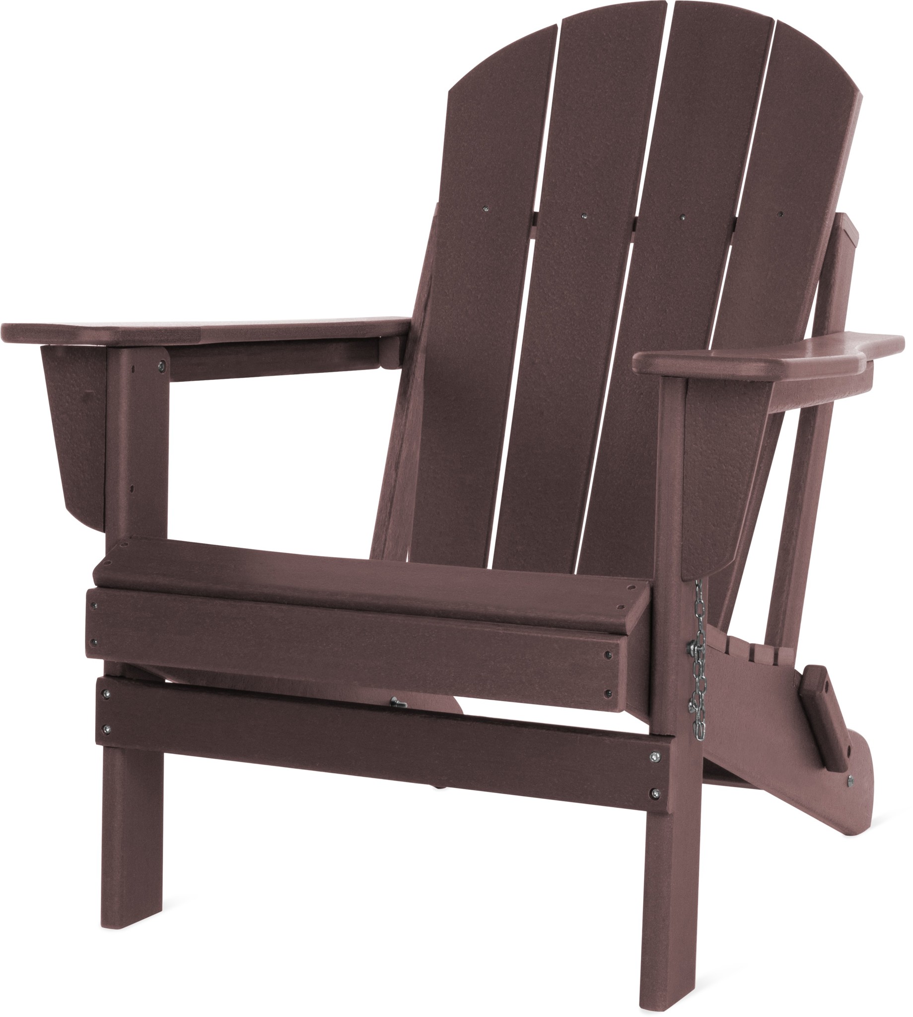 Bild von Gartenstuhl Adirondack Bordeaux