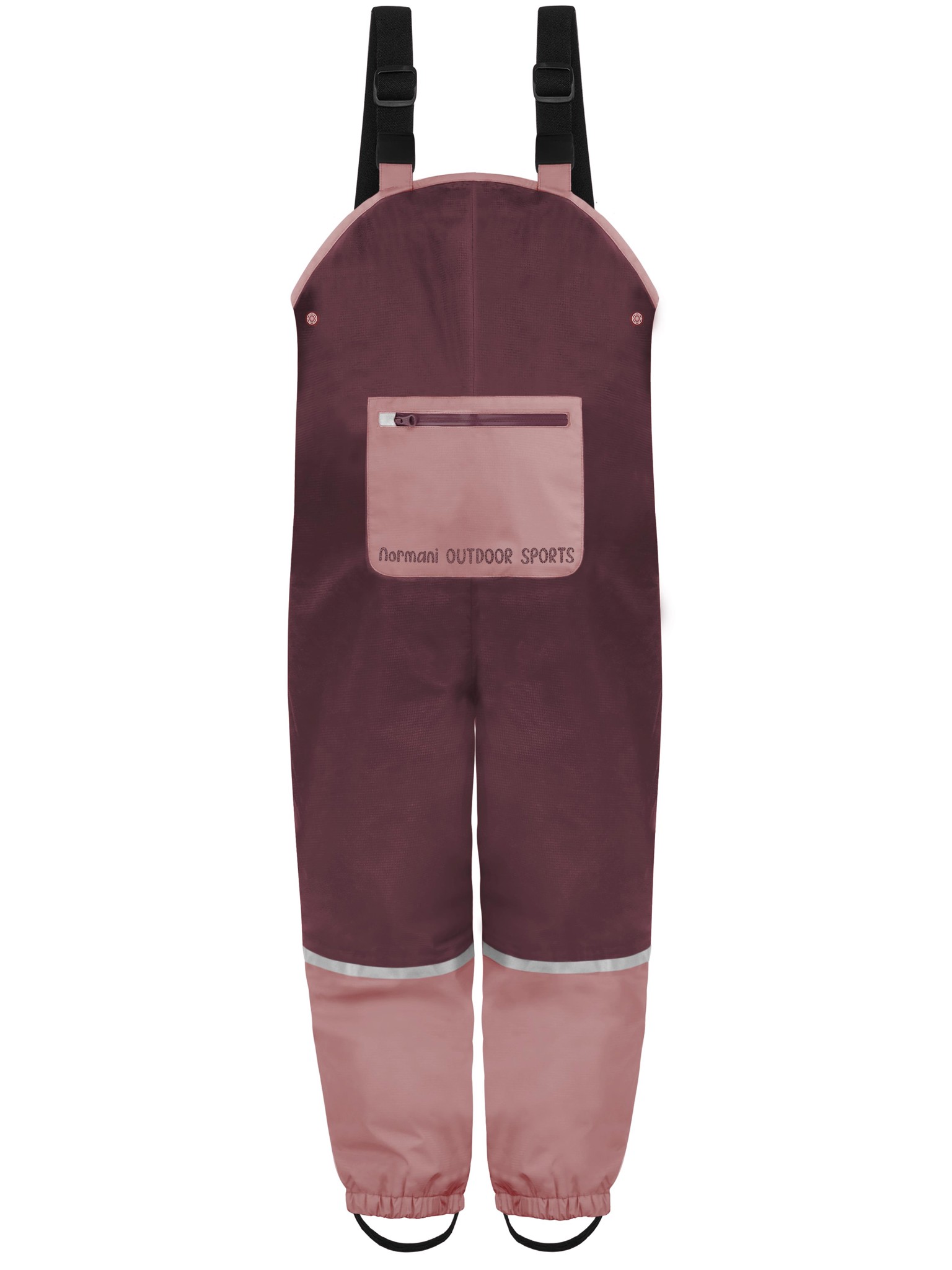 Bild von Kinder Regenhose mit Hosenträgern „Twisp“ Bordeaux