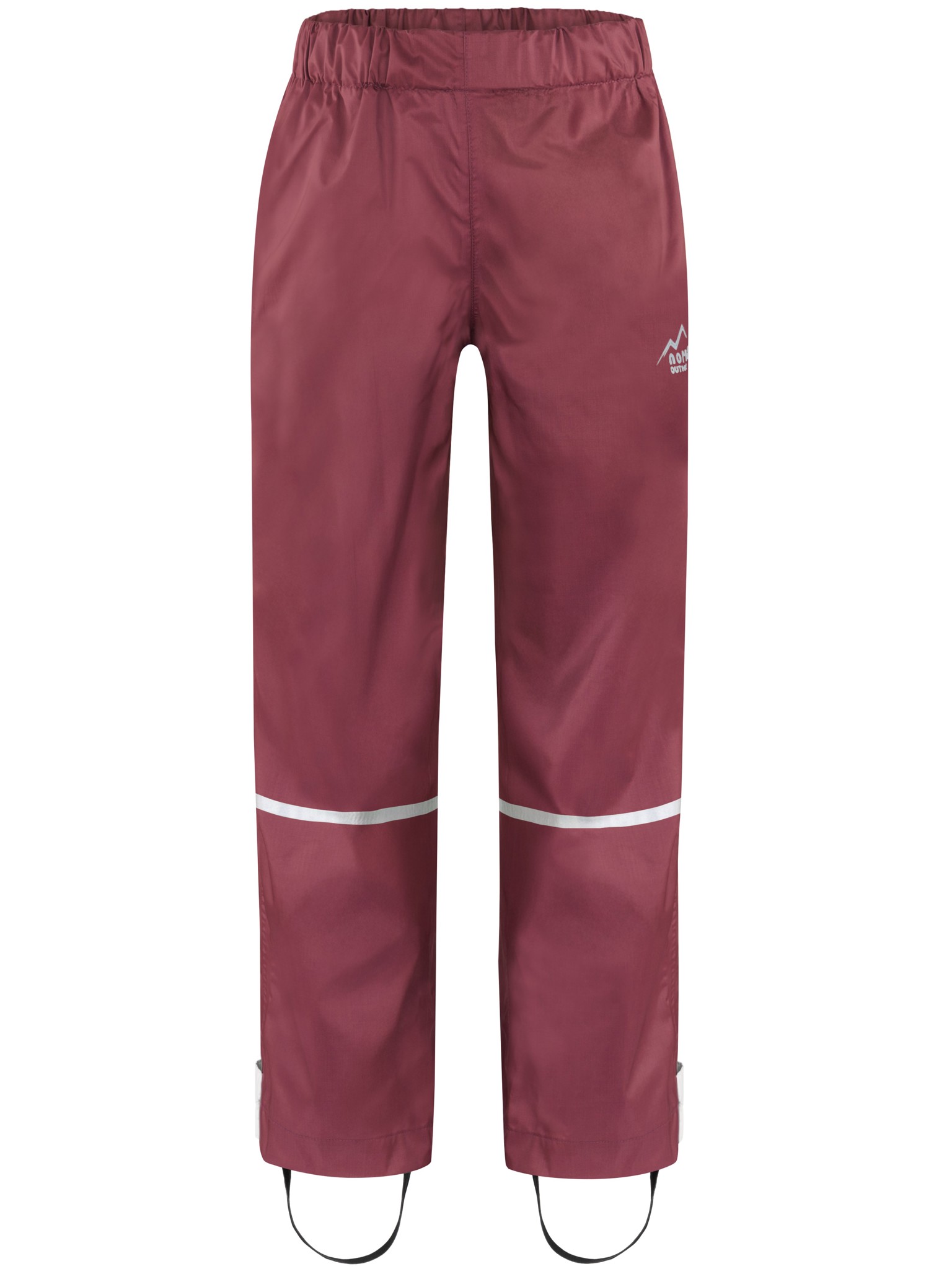Bild von Kinder Regenhose „Thurlow“ Rot/Weiß