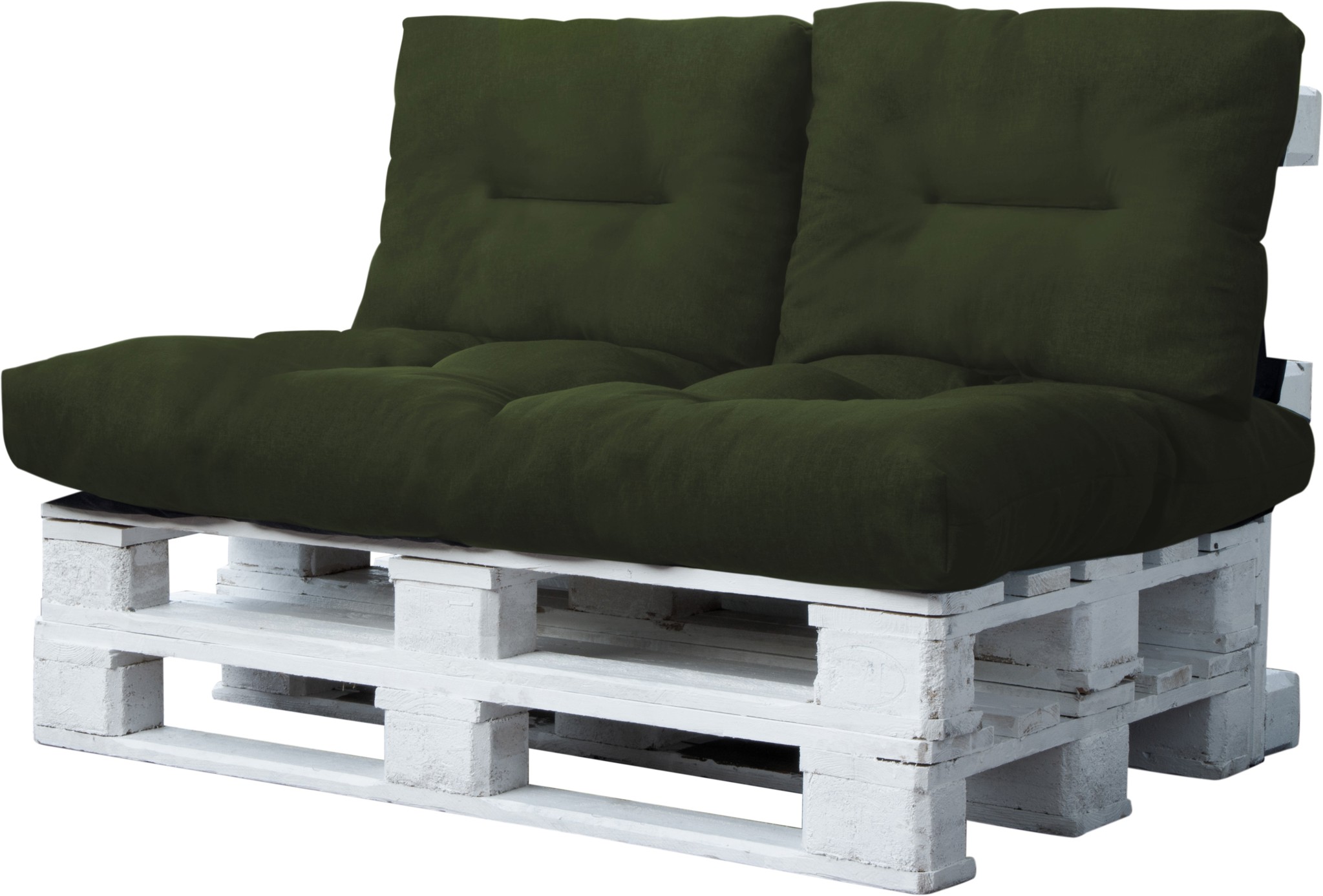 Bild von In- und Outdoor Palettenkissen Set 3-teilig Lime