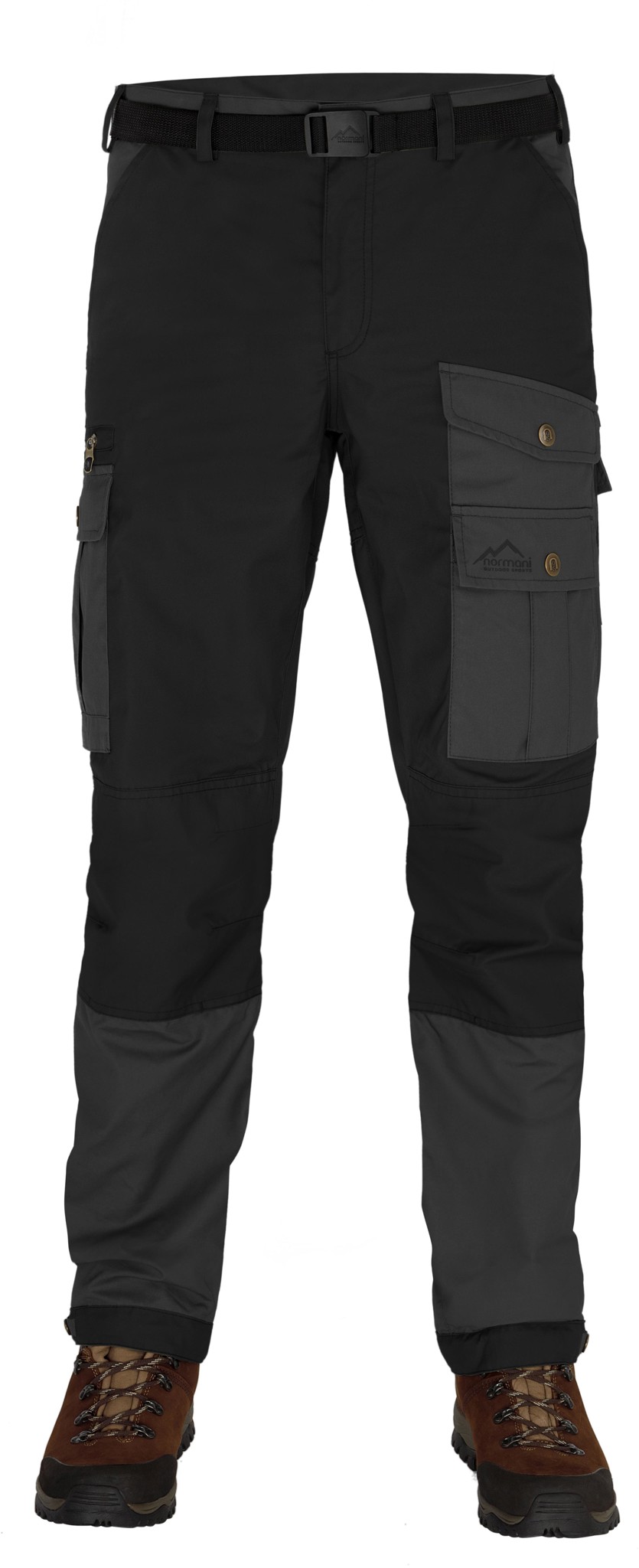 Bild von Herren Hose „Leviathan“ Anthrazit/Schwarz