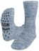 Bild von Winterhausschuhe mit ABS-Druck - Wollsocken Blaumelange