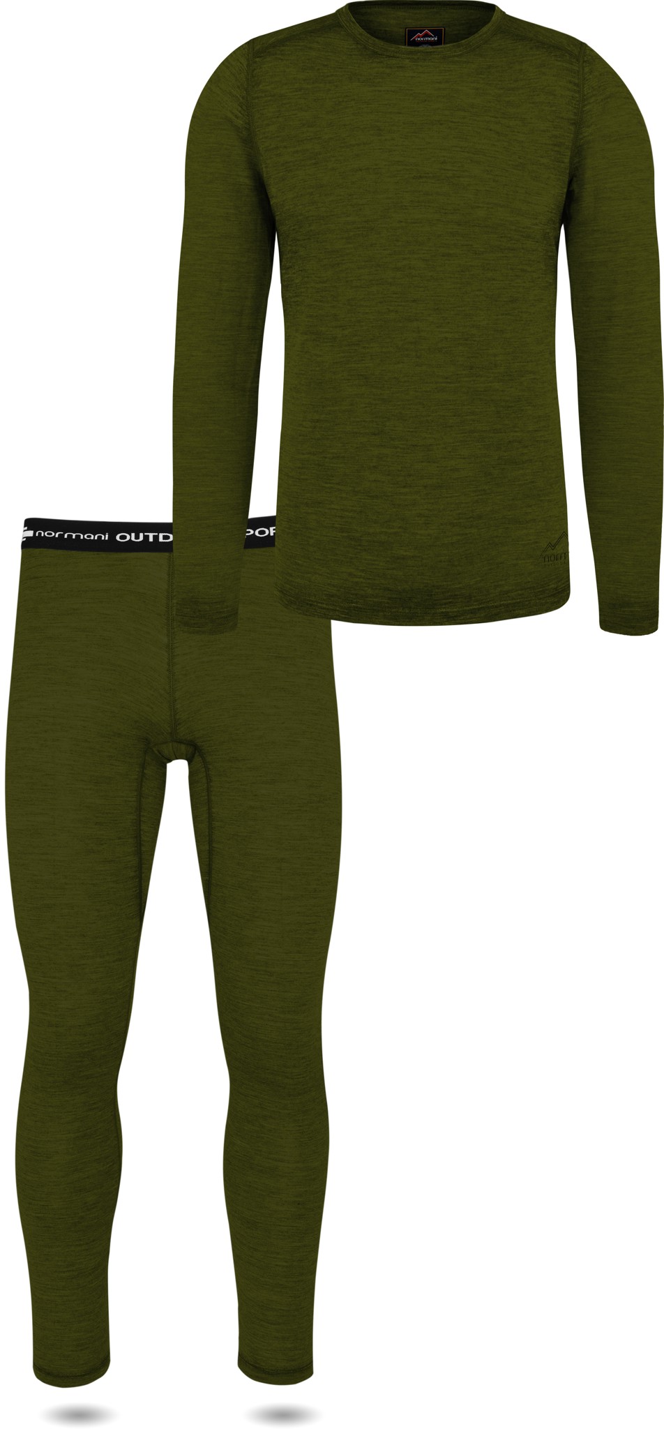Bild von Herren Merino Unterwäsche-Set „Melbourne/Sydney“ Grün