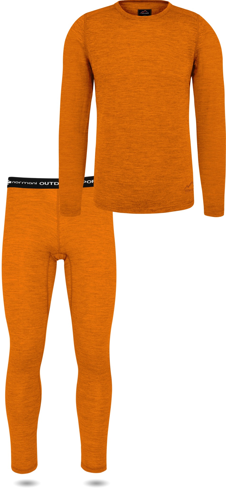 Bild von Herren Merino Unterwäsche-Set „Melbourne/Sydney“ Orange