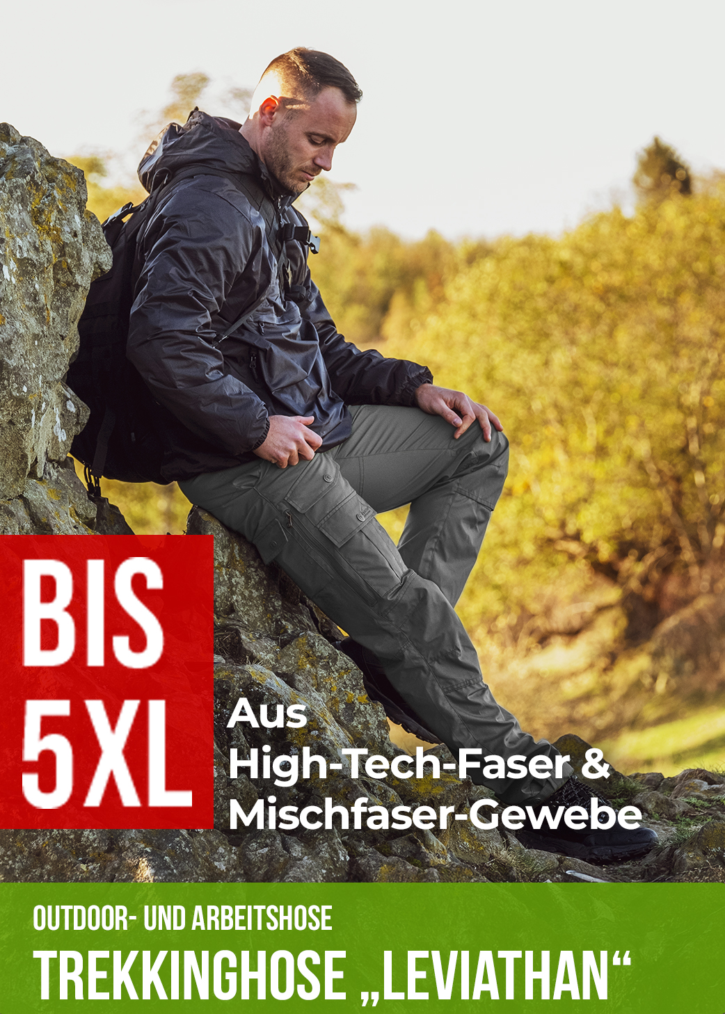 Trekkinghose Leviathan -Outdoor- und Arbeitshose