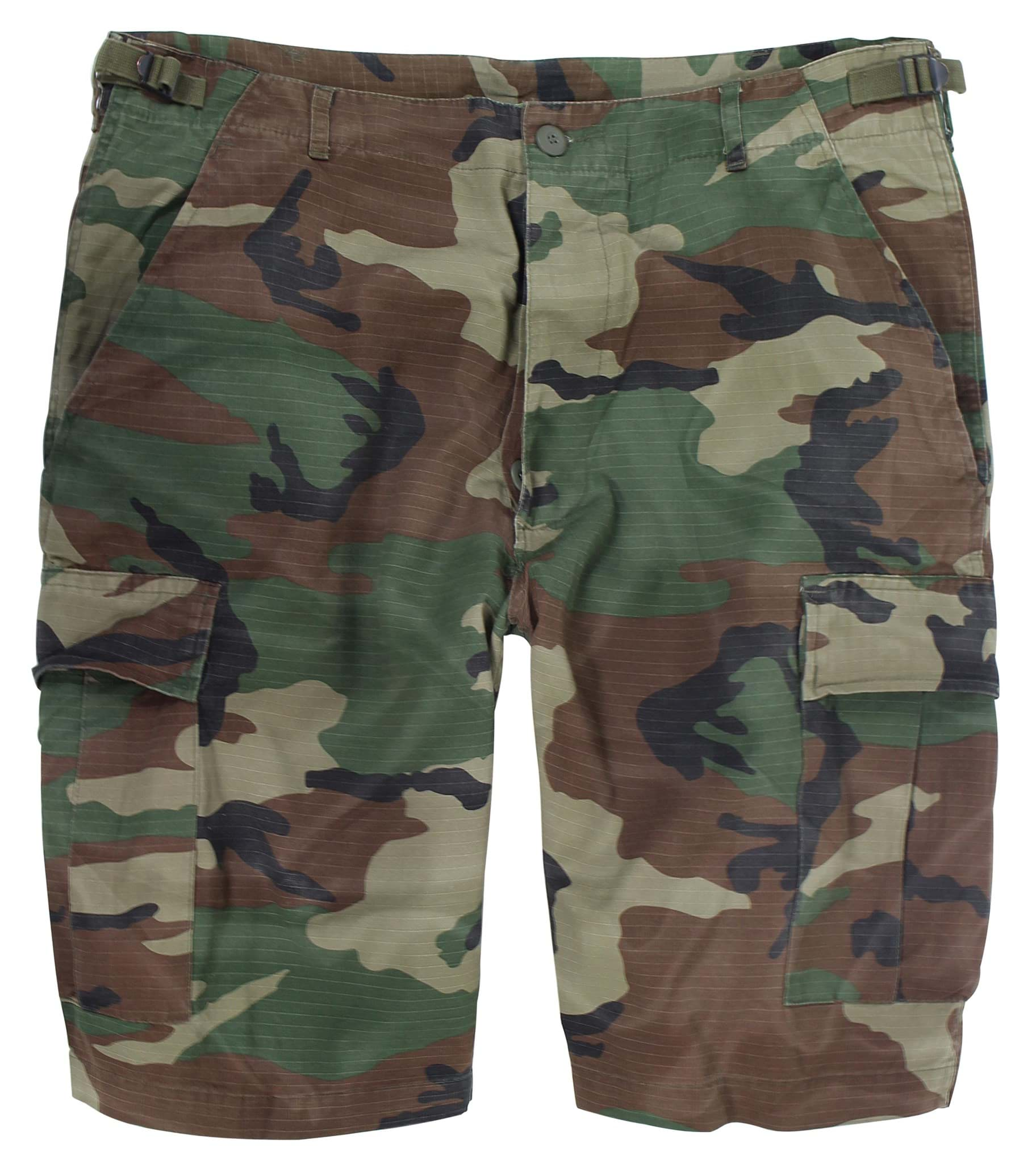 Bild von Herren US Bermuda Ripstop Shorts „Azizia“ Woodland