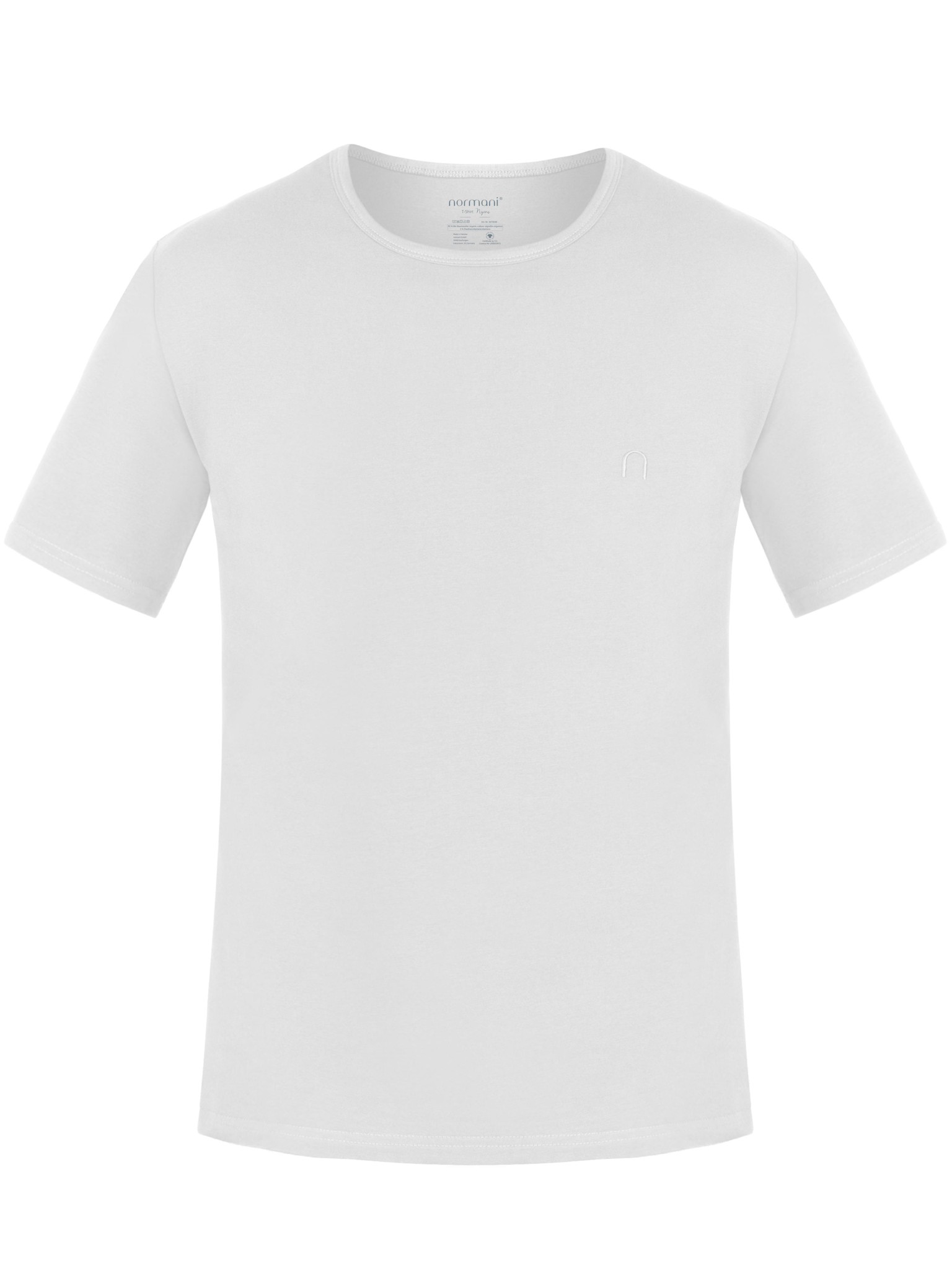 Bild von Herren T-Shirt aus Bio-Baumwolle „Nyons“ Weiß