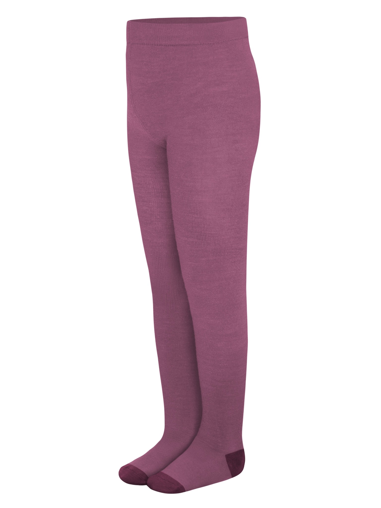 Bild von Kinder Merino Strumpfhose „Luzern“ Bordeaux