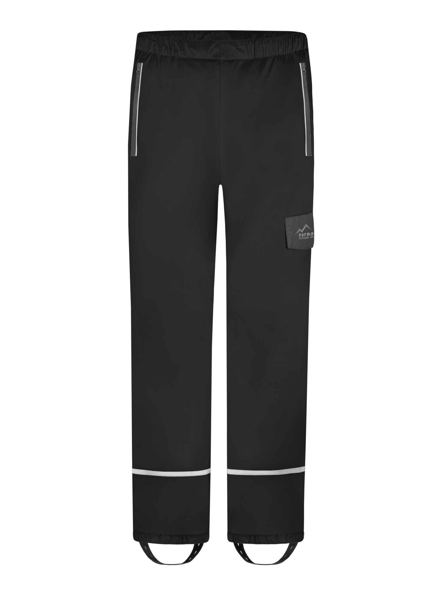 Bild von Kinder Regenhose „Shalalth“ Schwarz