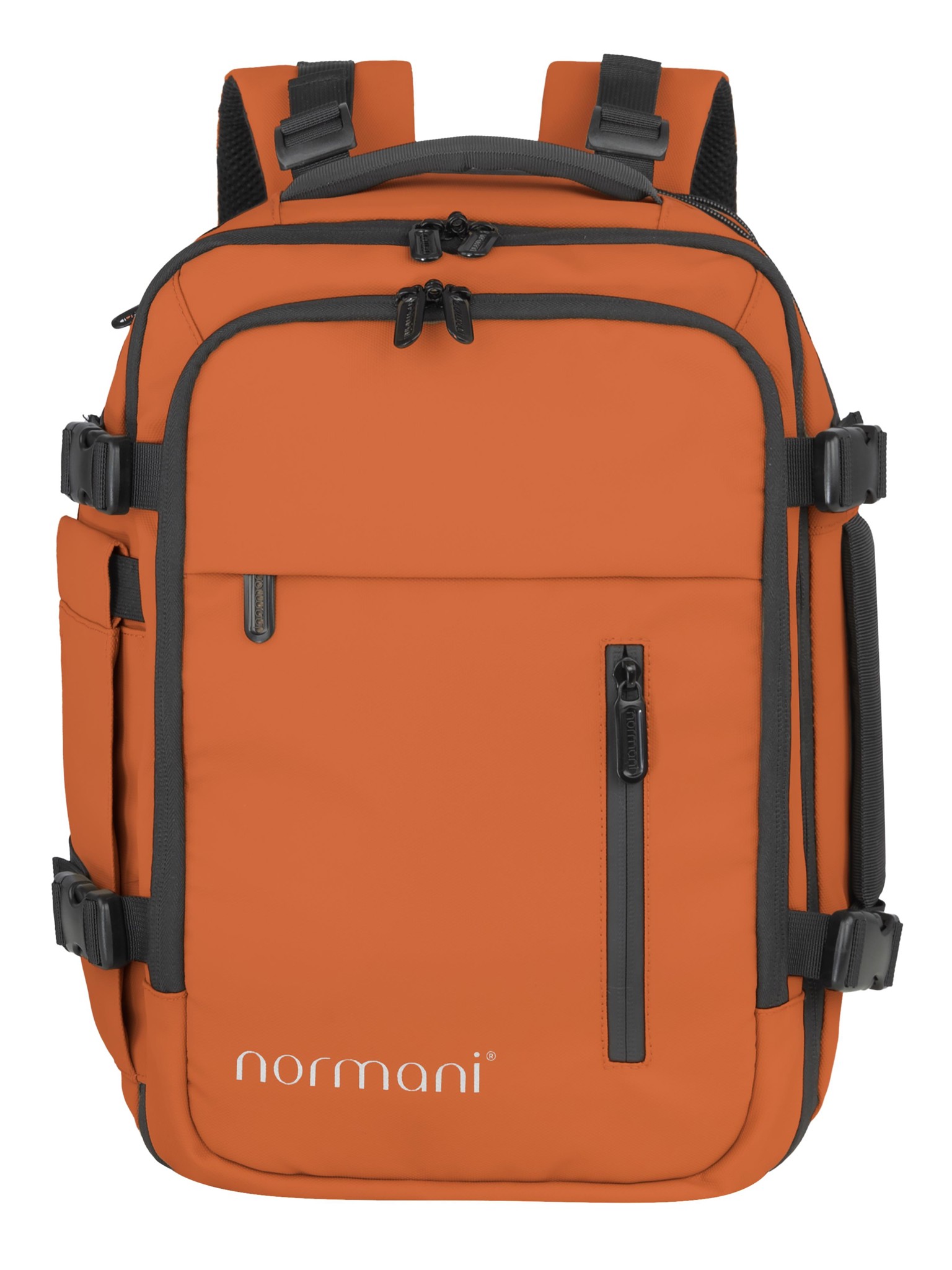 Bild von Erweiterbarer Handgepäck-Rucksack 20 Liter „Nikaho“ Orange
