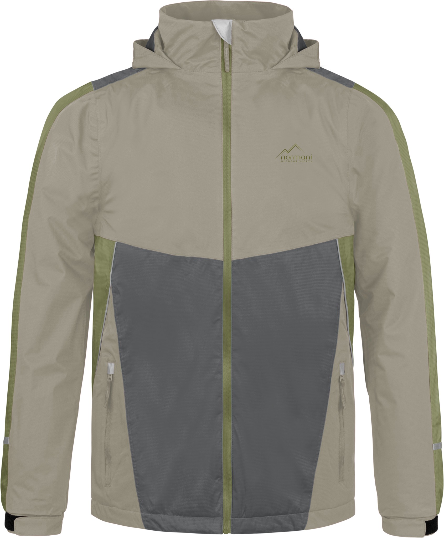 Bild von Kinder Regenjacke mit Fleecefutter „Wasilla“ Beige