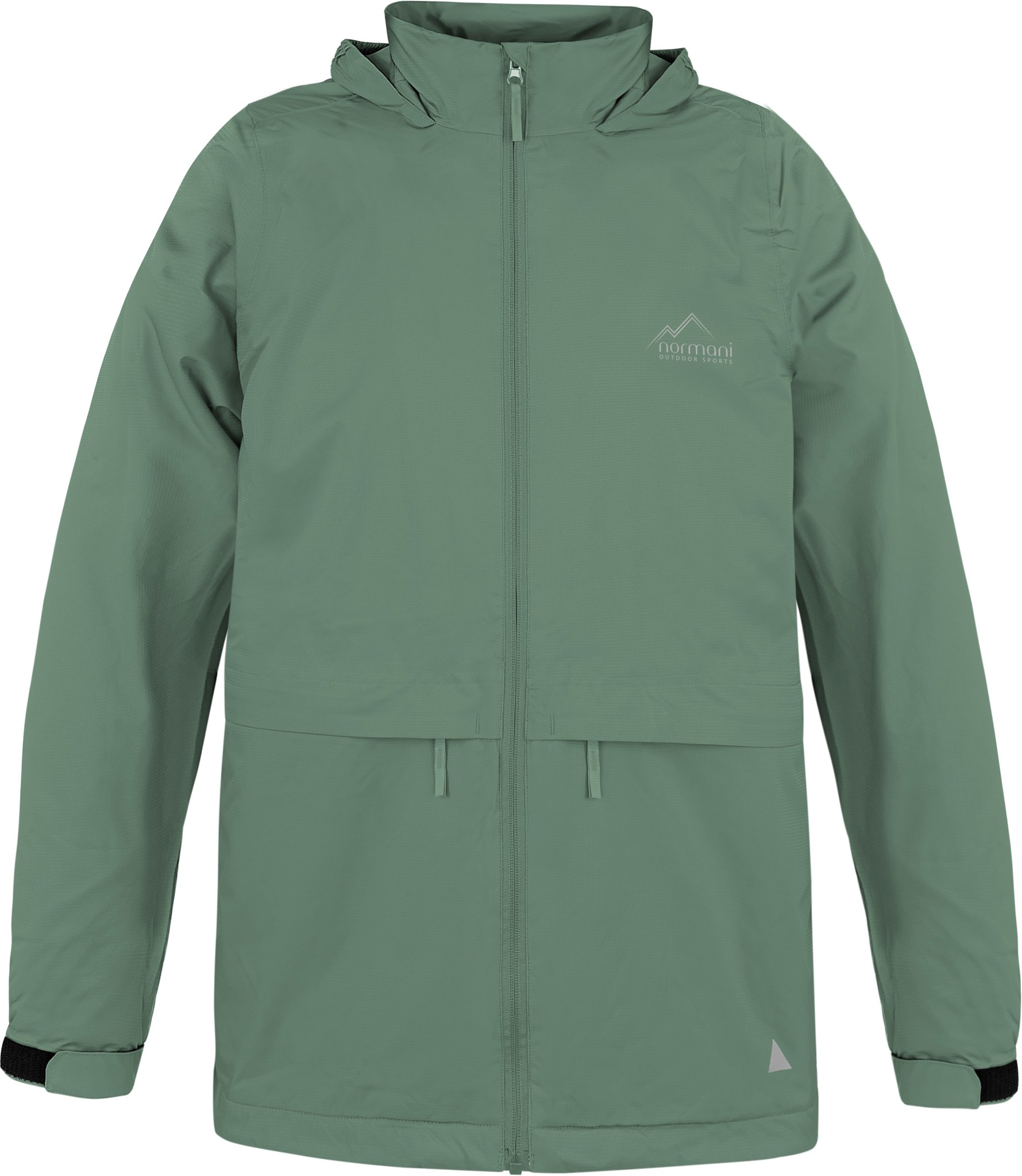 Bild von Kinder Regenjacke mit Fleecefutter „Taunton“ Dunkelgrün