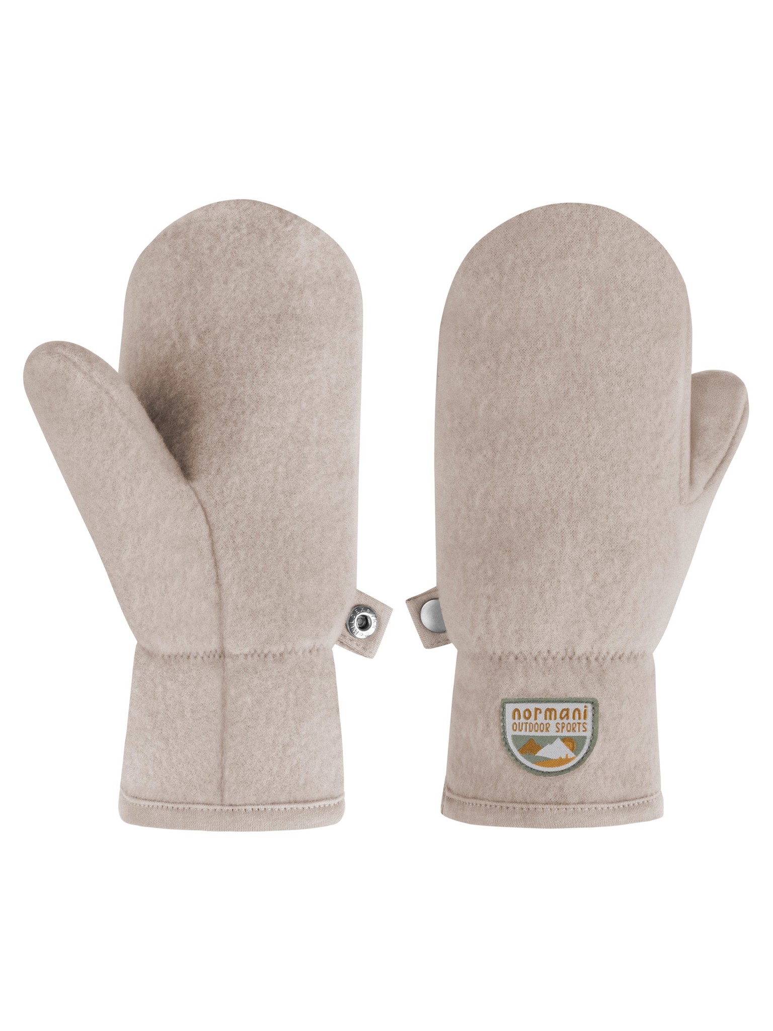 Bild von Kinder Merino Fäustlinge „Wäldi“ Beige