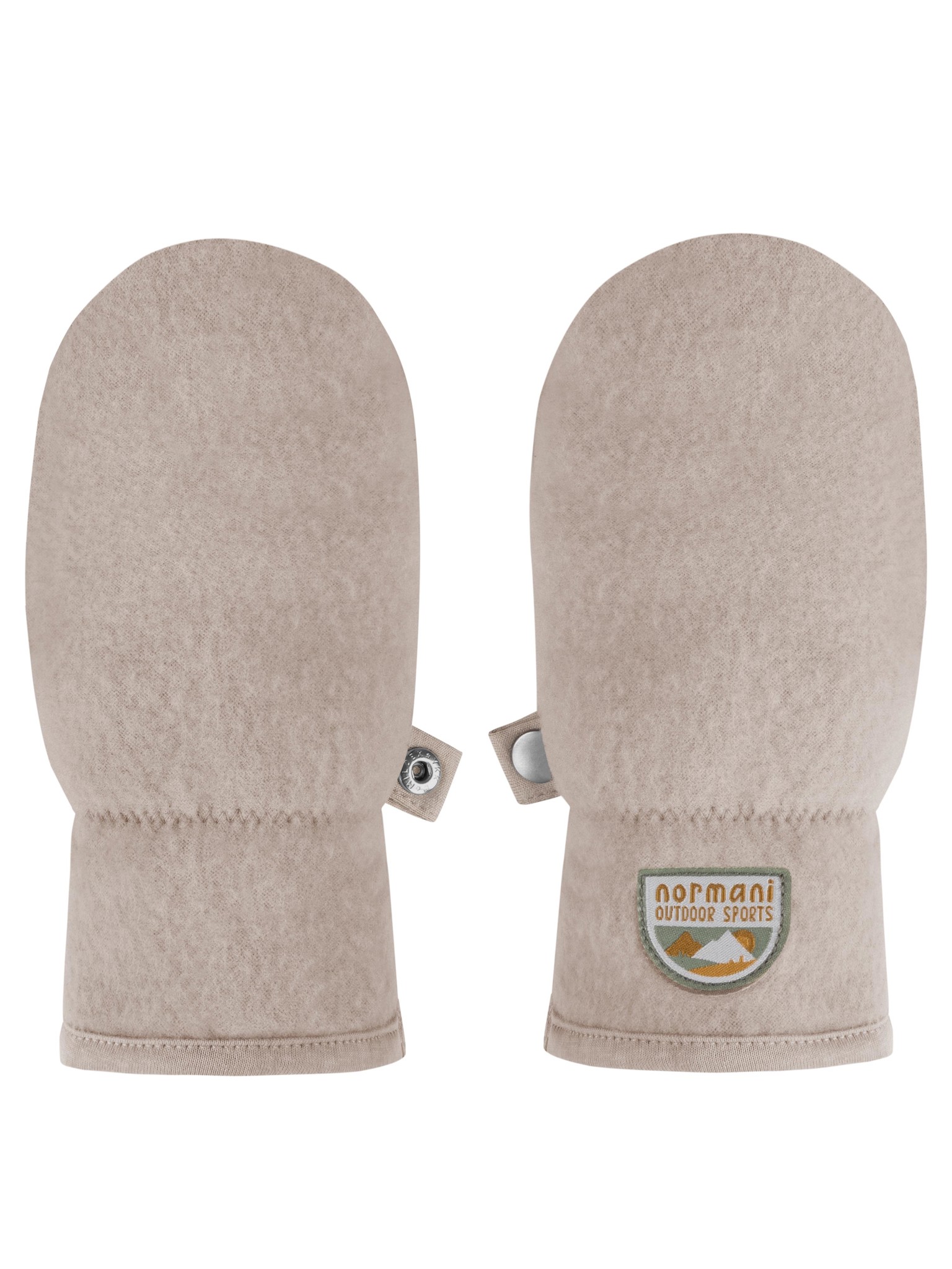Bild von Baby Merino Fäustlinge „Wäldi“ Beige