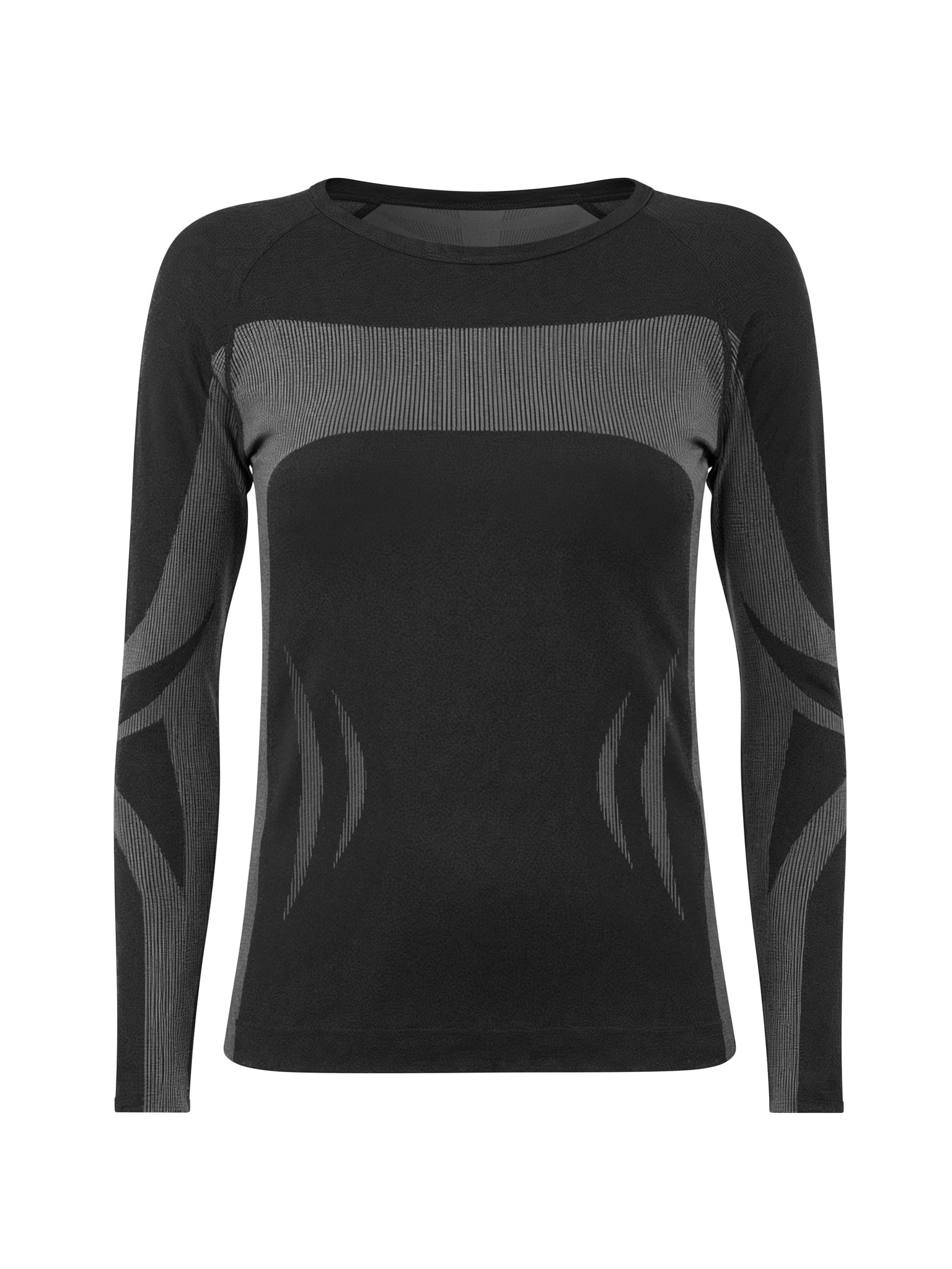 Bild von Thermo Funktionsunterhemd Schwarz/Grau
