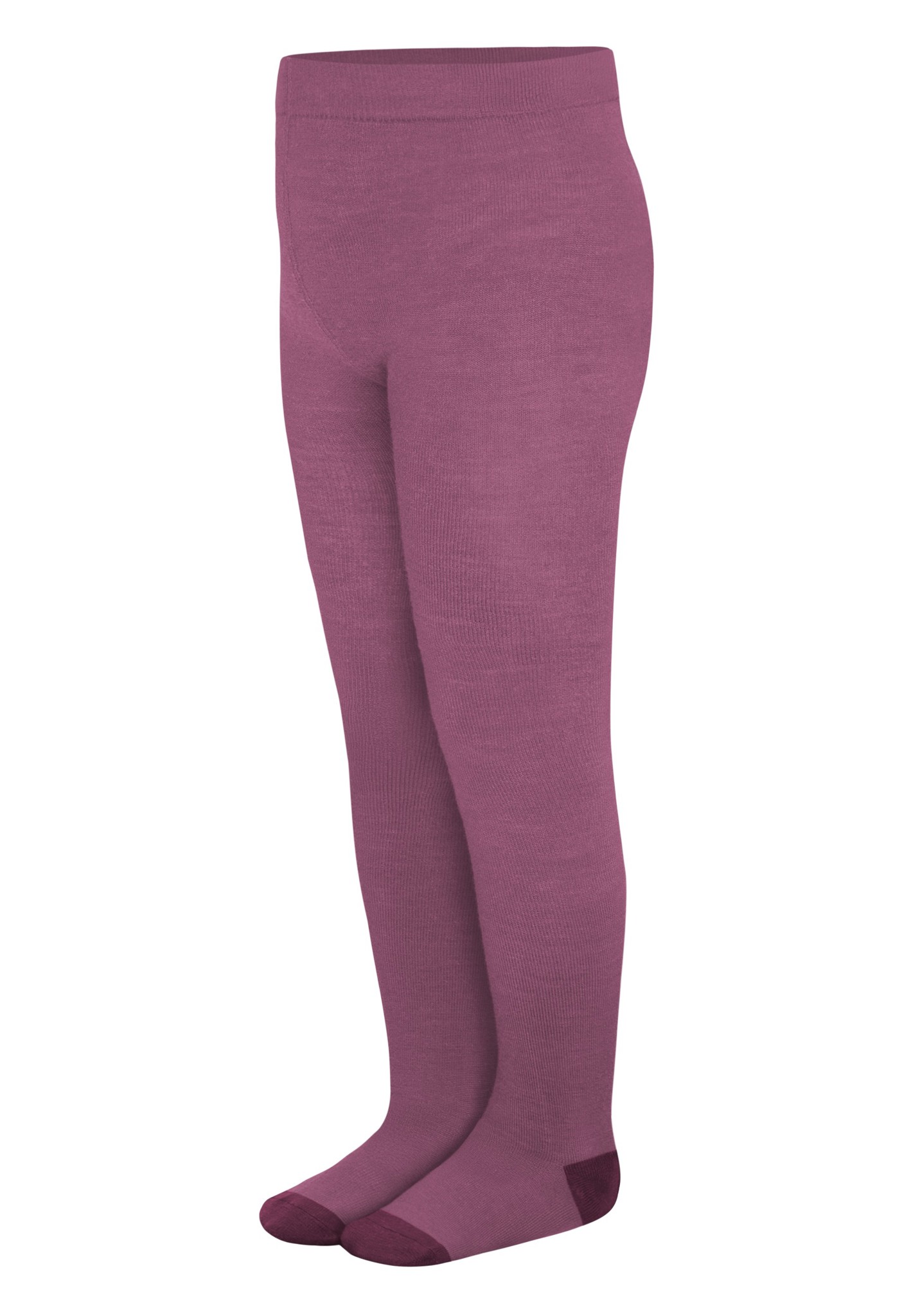 Bild von Baby Merino Strumpfhose „Biel“ Bordeaux