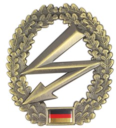 Bild von Bundeswehr Barettabzeichen Fernmelder