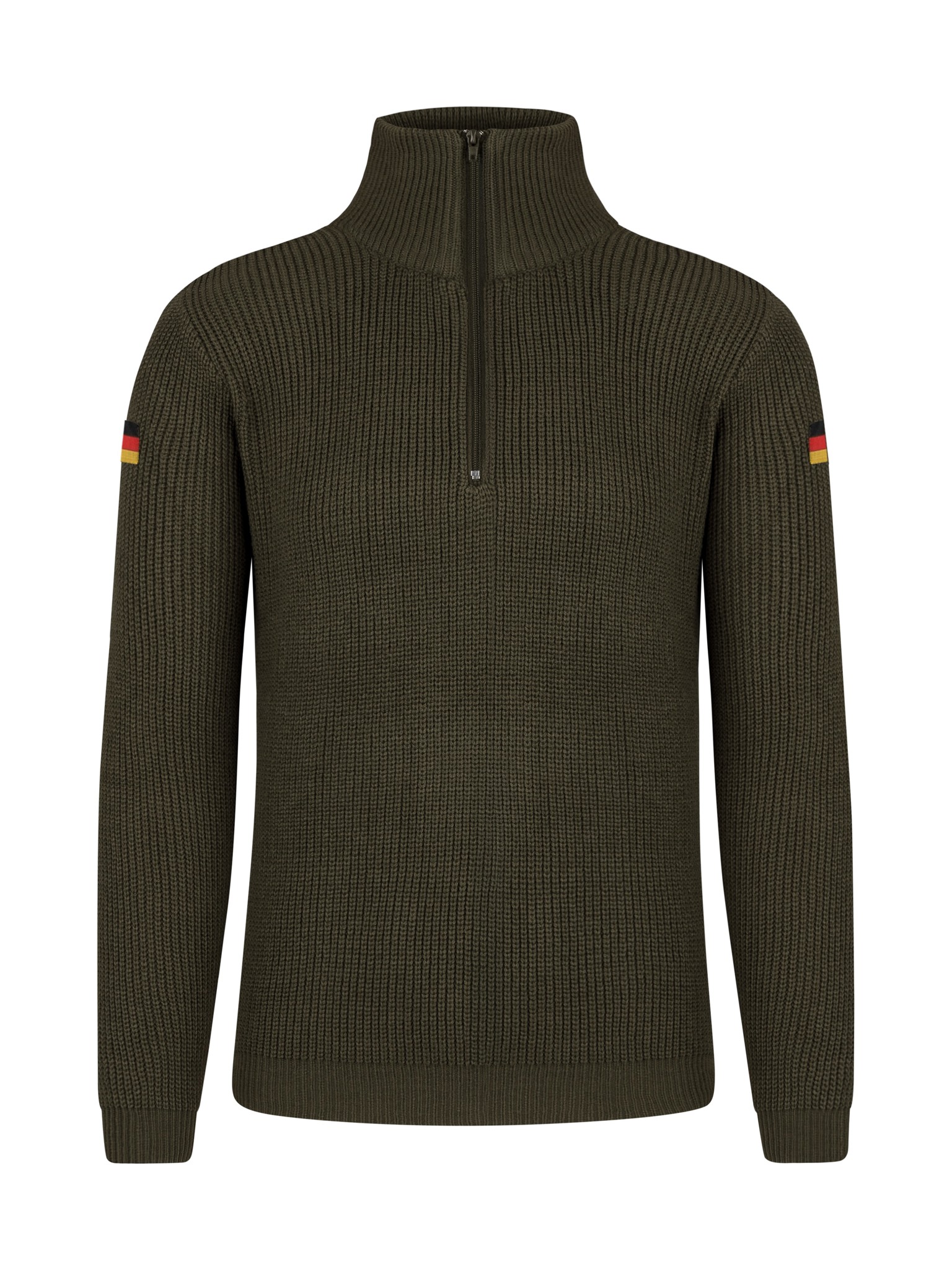 Bild von Herren Troyer-Pullover „Höntrup“ Oliv