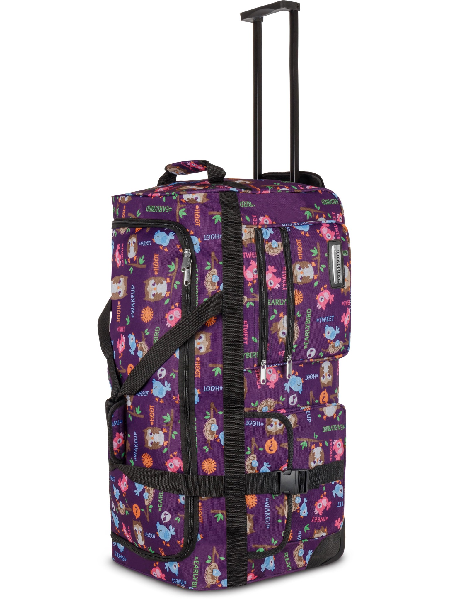 Bild von Reisetasche mit 3 Rollen 80 Liter Eule