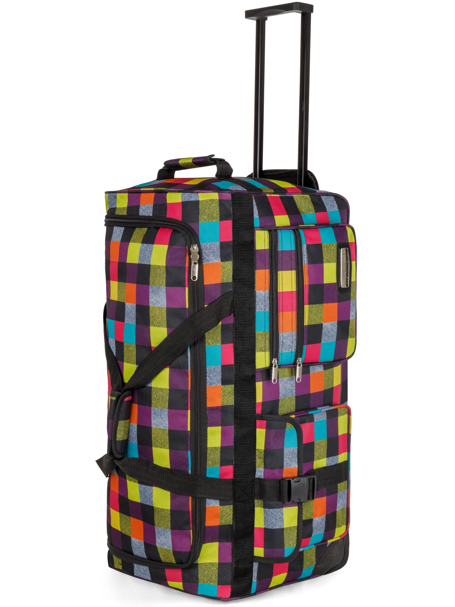 Bild von Reisetasche mit 3 Rollen 80 Liter Neon Square