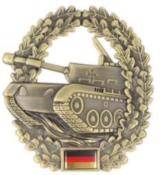 Bild von Bundeswehr Barettabzeichen Panzer
