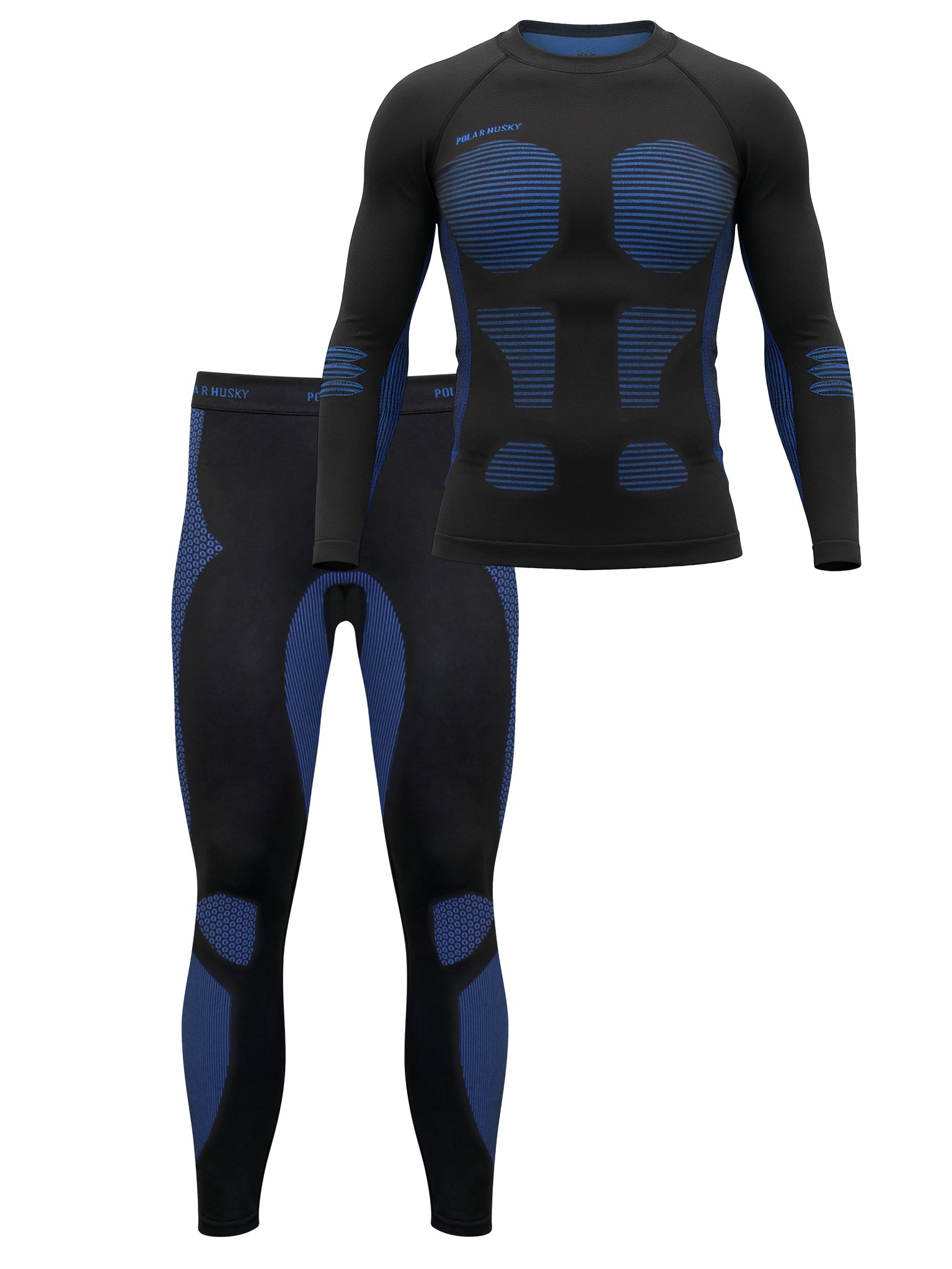 Bild von Herren-Funktionsunterwäsche-Set „Anatomic Functional Wear“ Blau