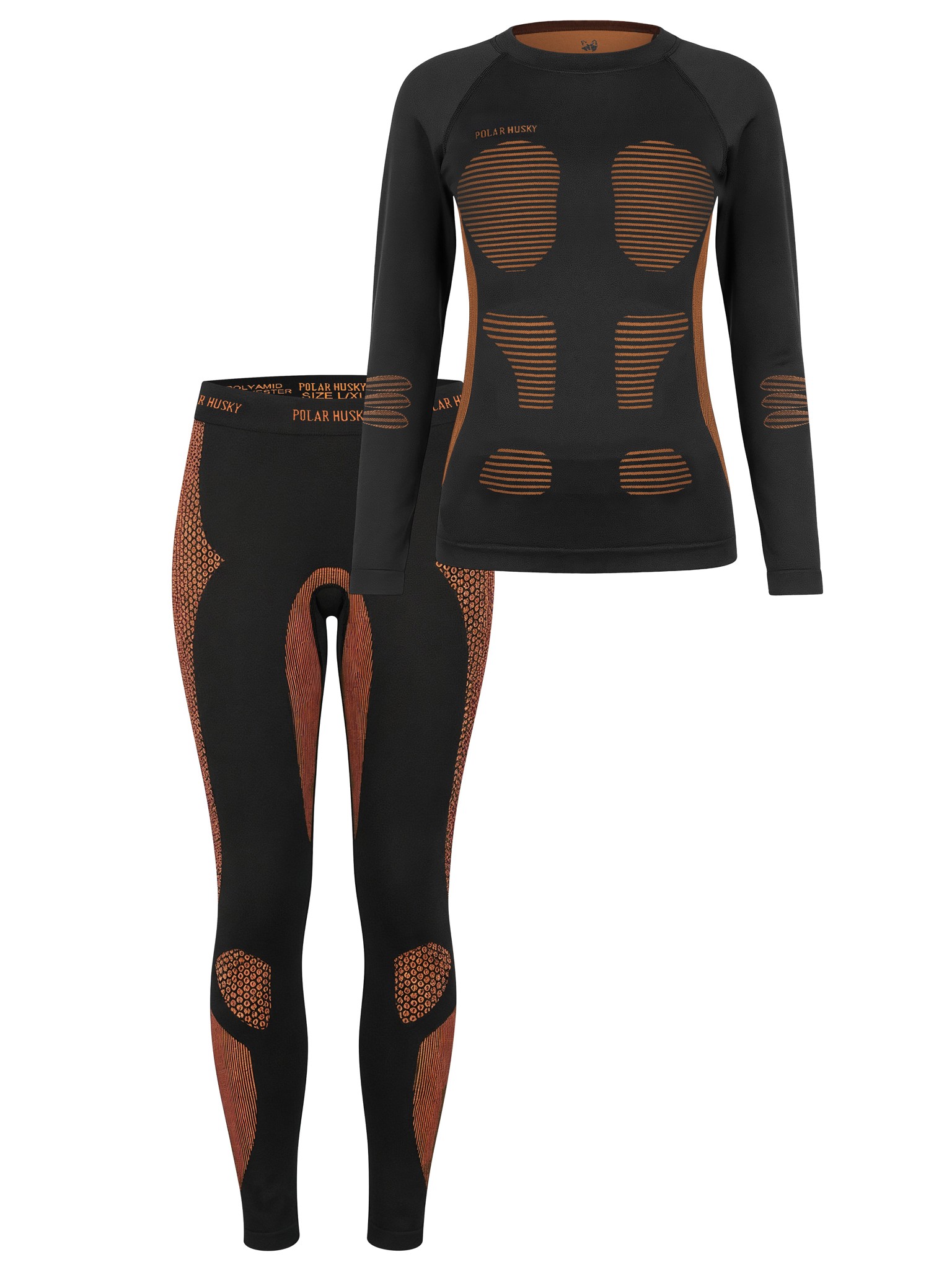 Bild von Damen-Funktionsunterwäsche-Set „Anatomic Functional Wear“ Orange