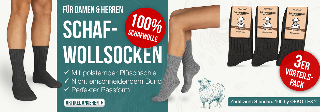 100 prozent Schafwollsocken-normani.de 100 prozent Schafwollsocken-normani.de
