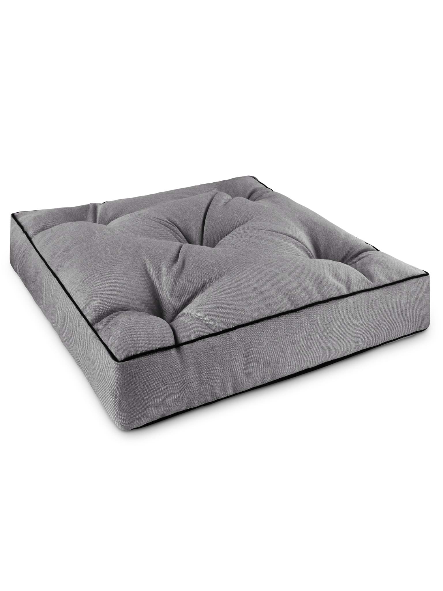 Bild von Stuhlkissen 50x50 cm „Valletta“ Hellgrau