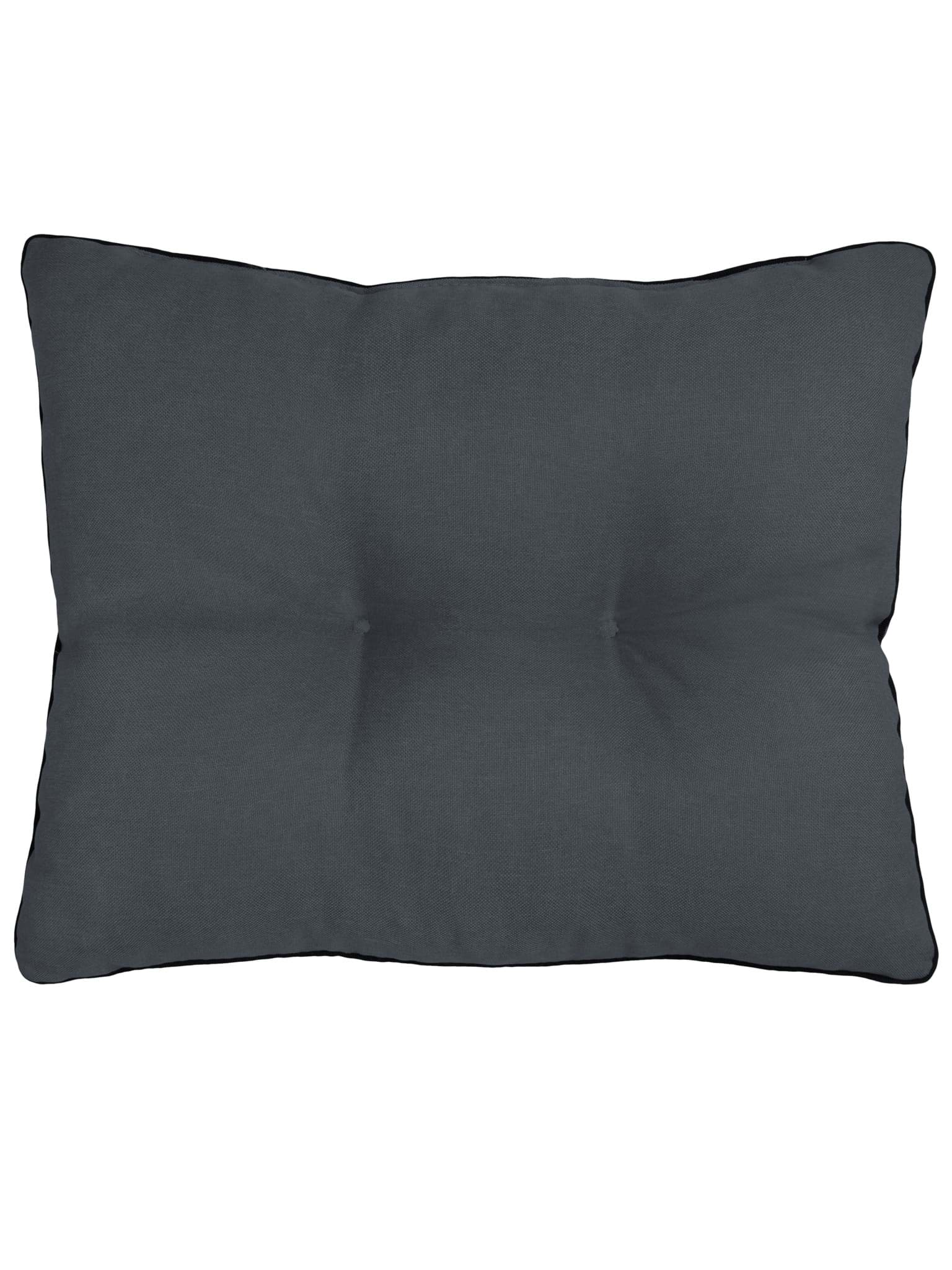 Bild von Rückenkissen 40x50 cm „Verdun“ Dunkelgrau