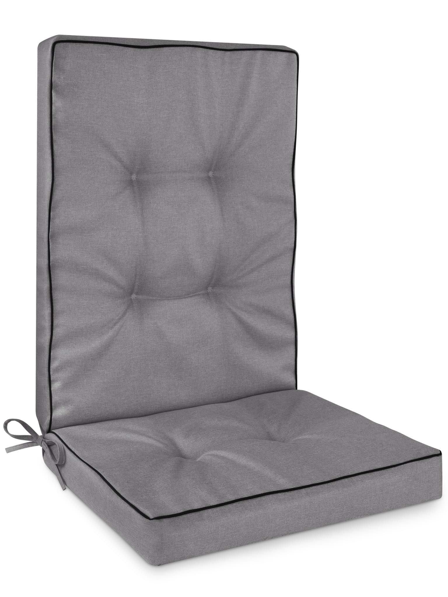 Bild von Hochlehner Stuhlauflage „Alicante“ Hellgrau